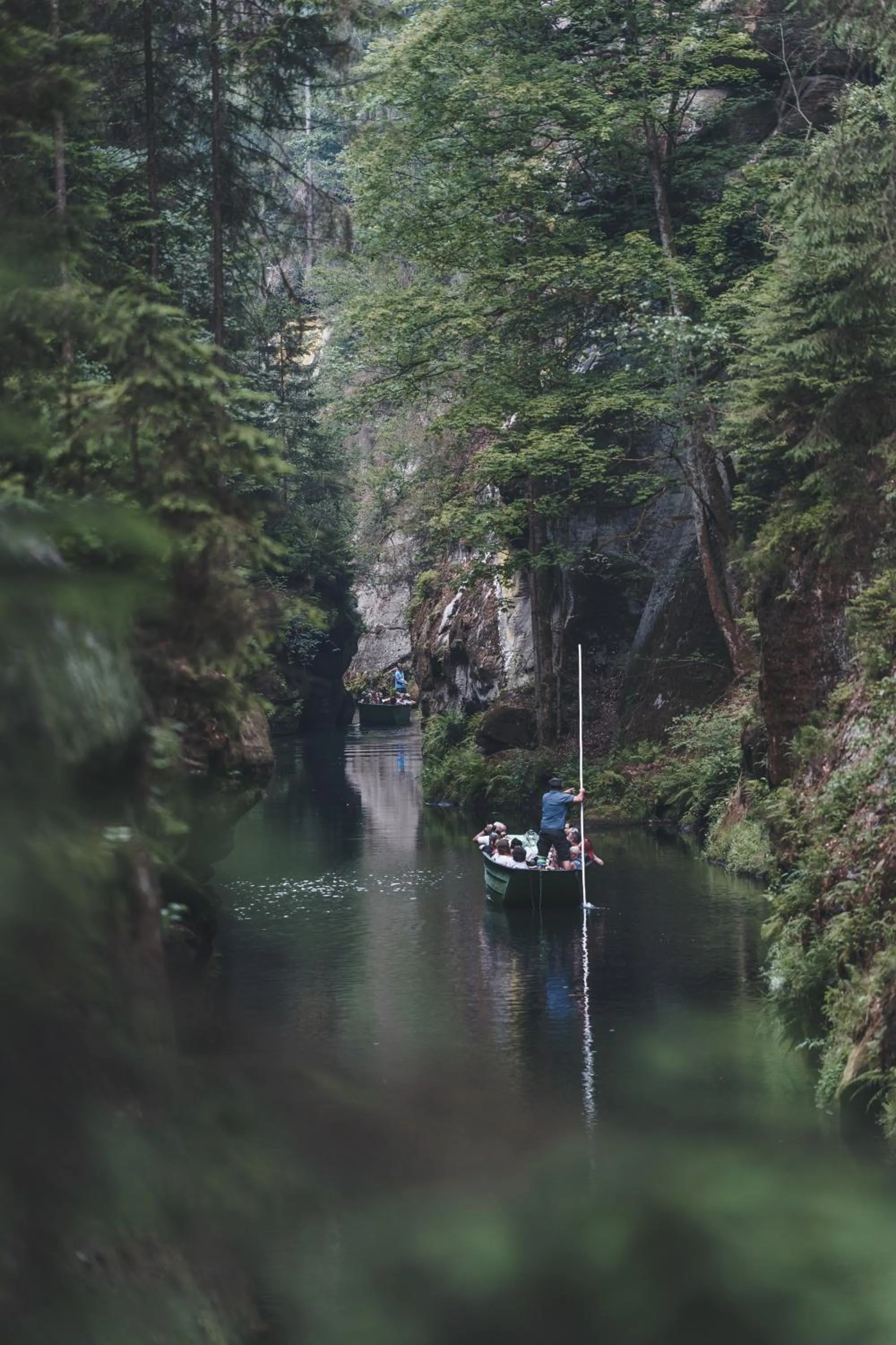 Natural landscape in Hotel Mezní Louka
