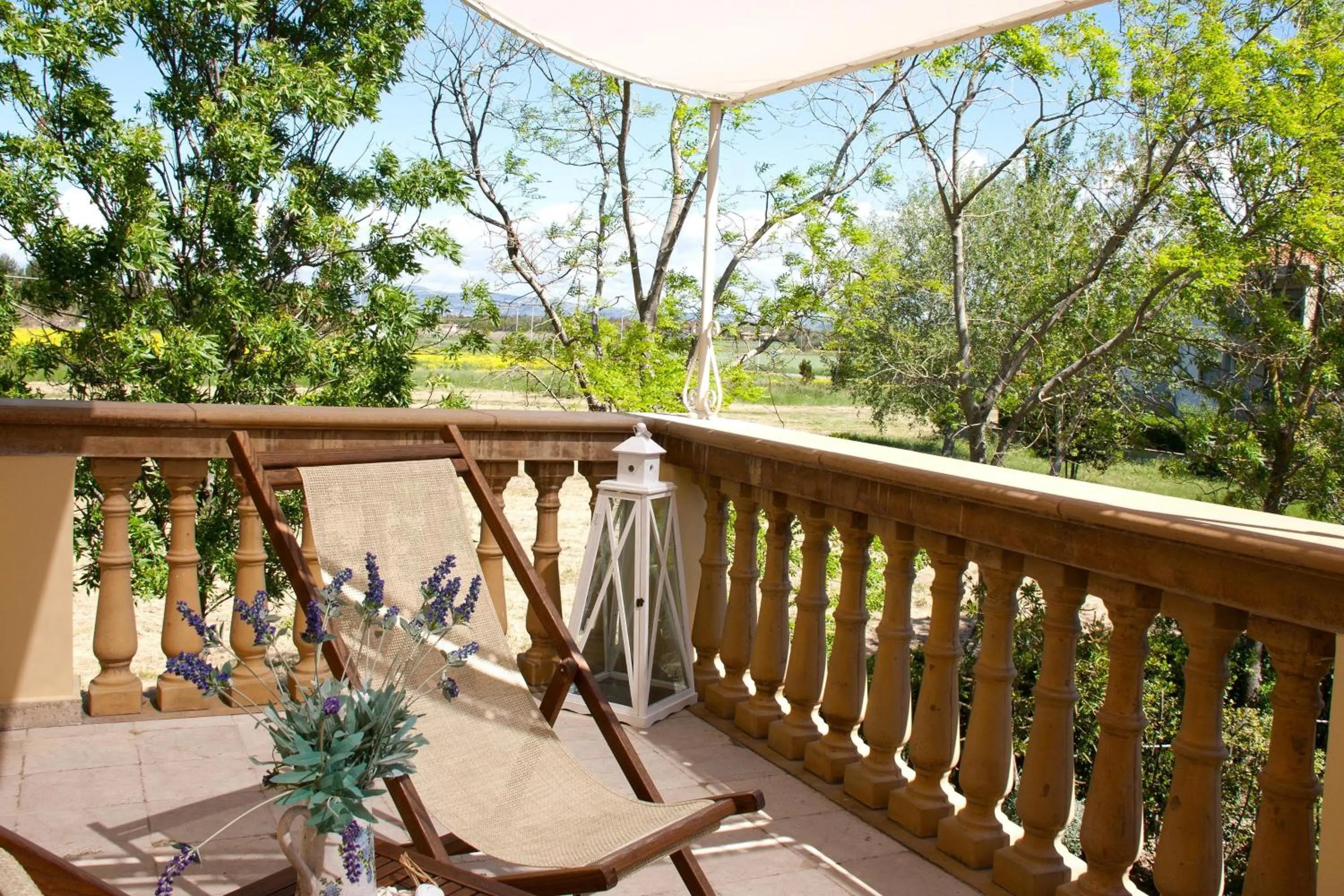 Balcony/Terrace in Villa Mazzanta Relais & Hotel