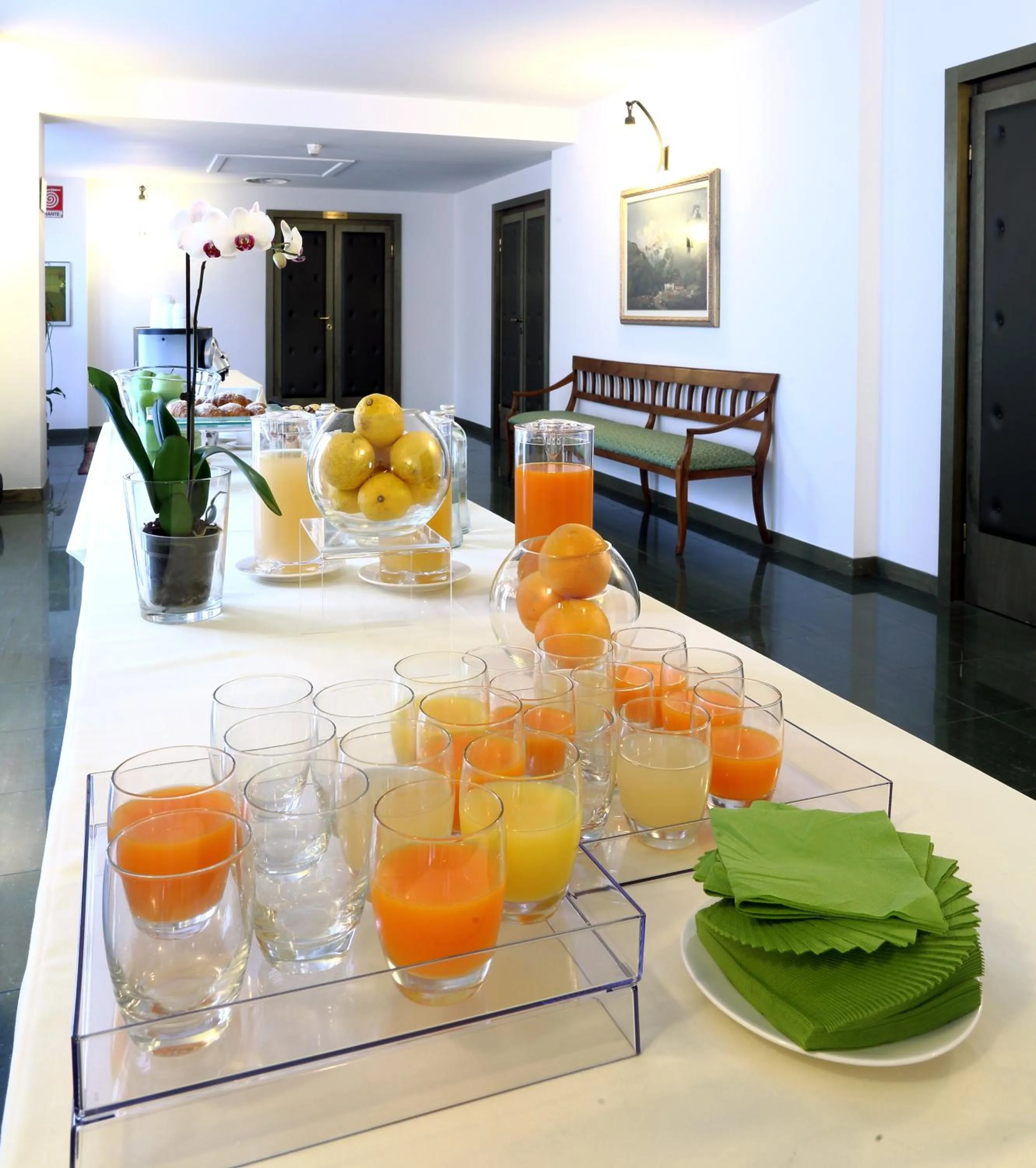 Non alcoholic drinks in Hotel La Torretta