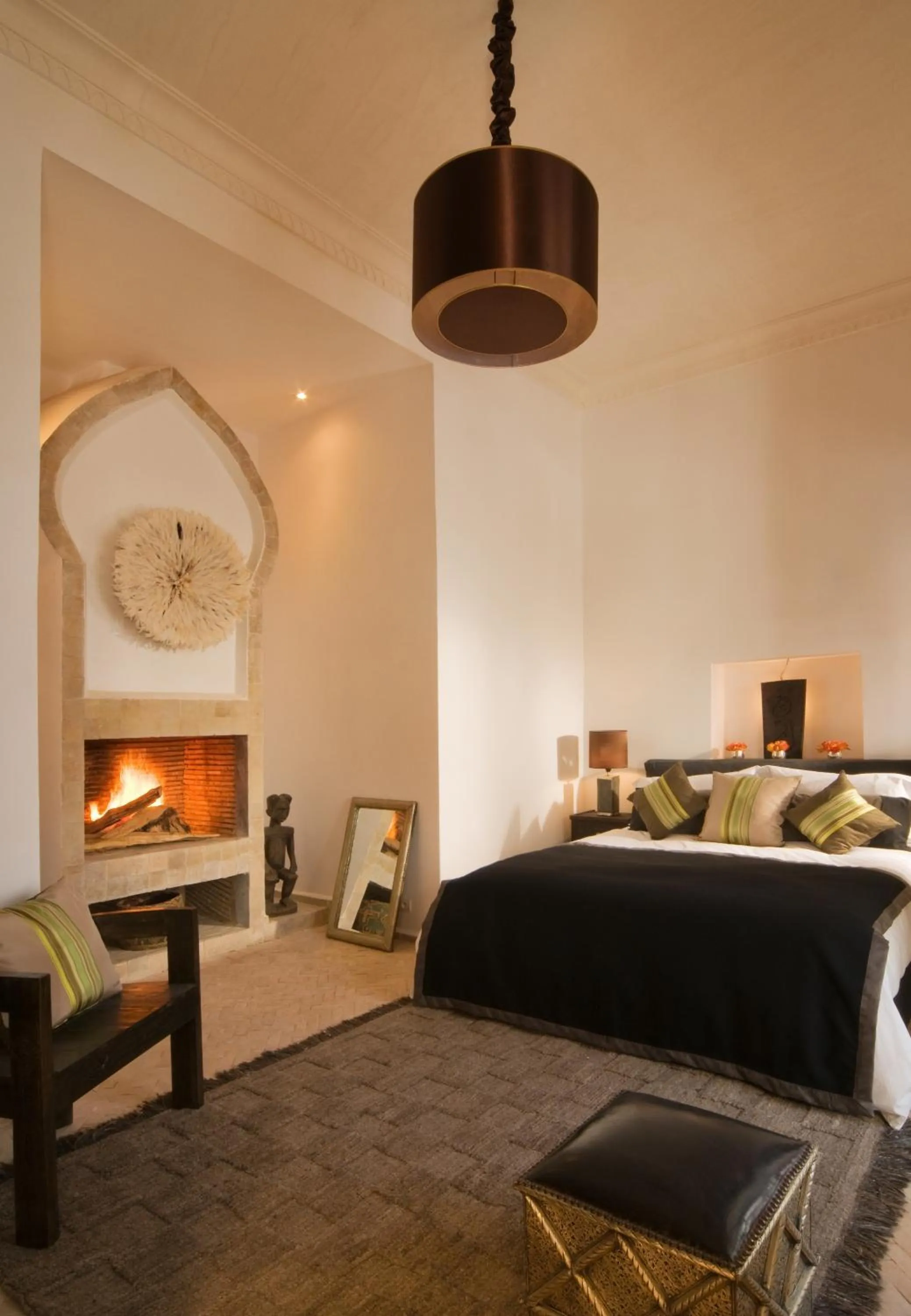 Bedroom, Bed in Riad Capaldi