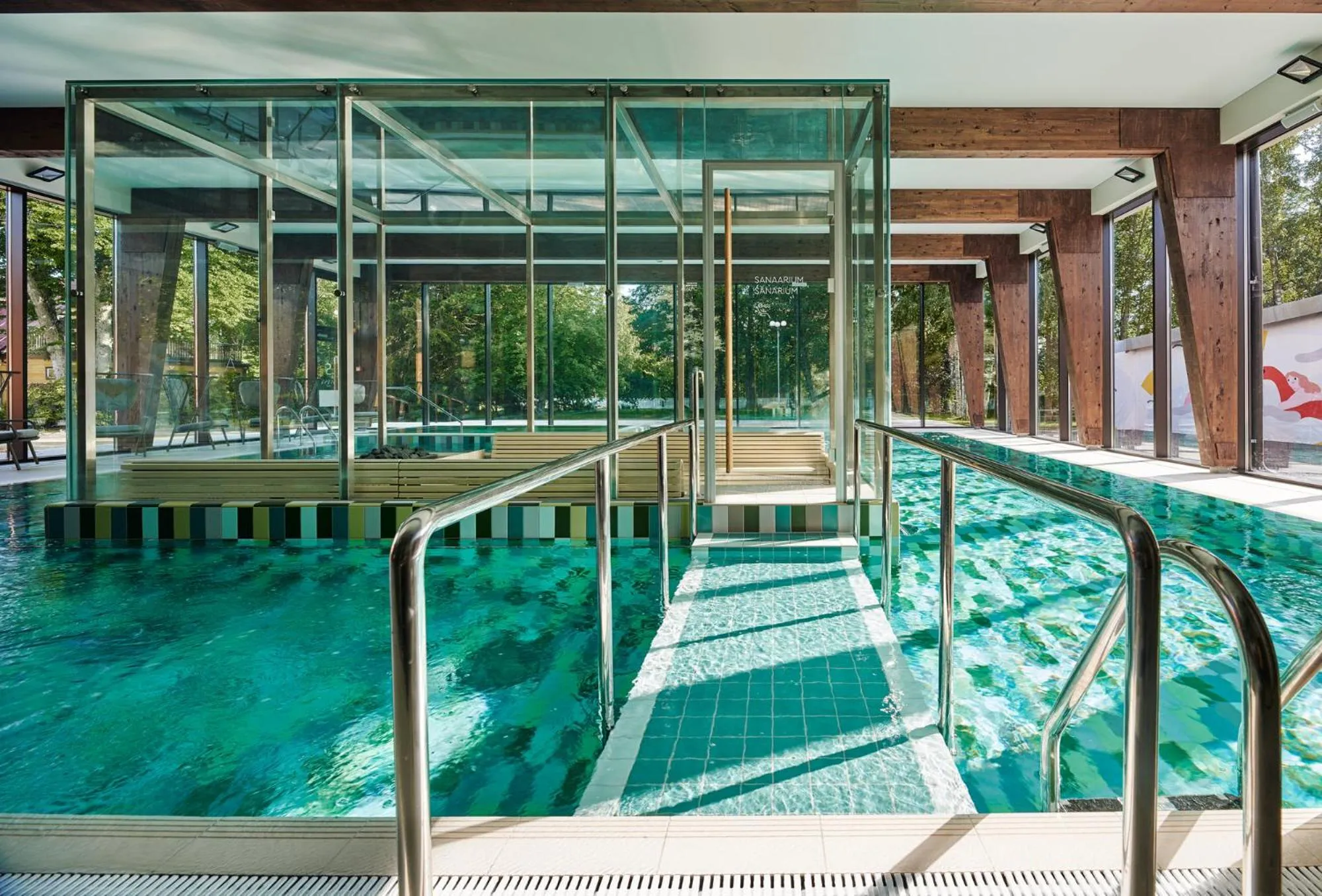 Swimming pool in Wasa Resort Hotel, Apartments & SPA