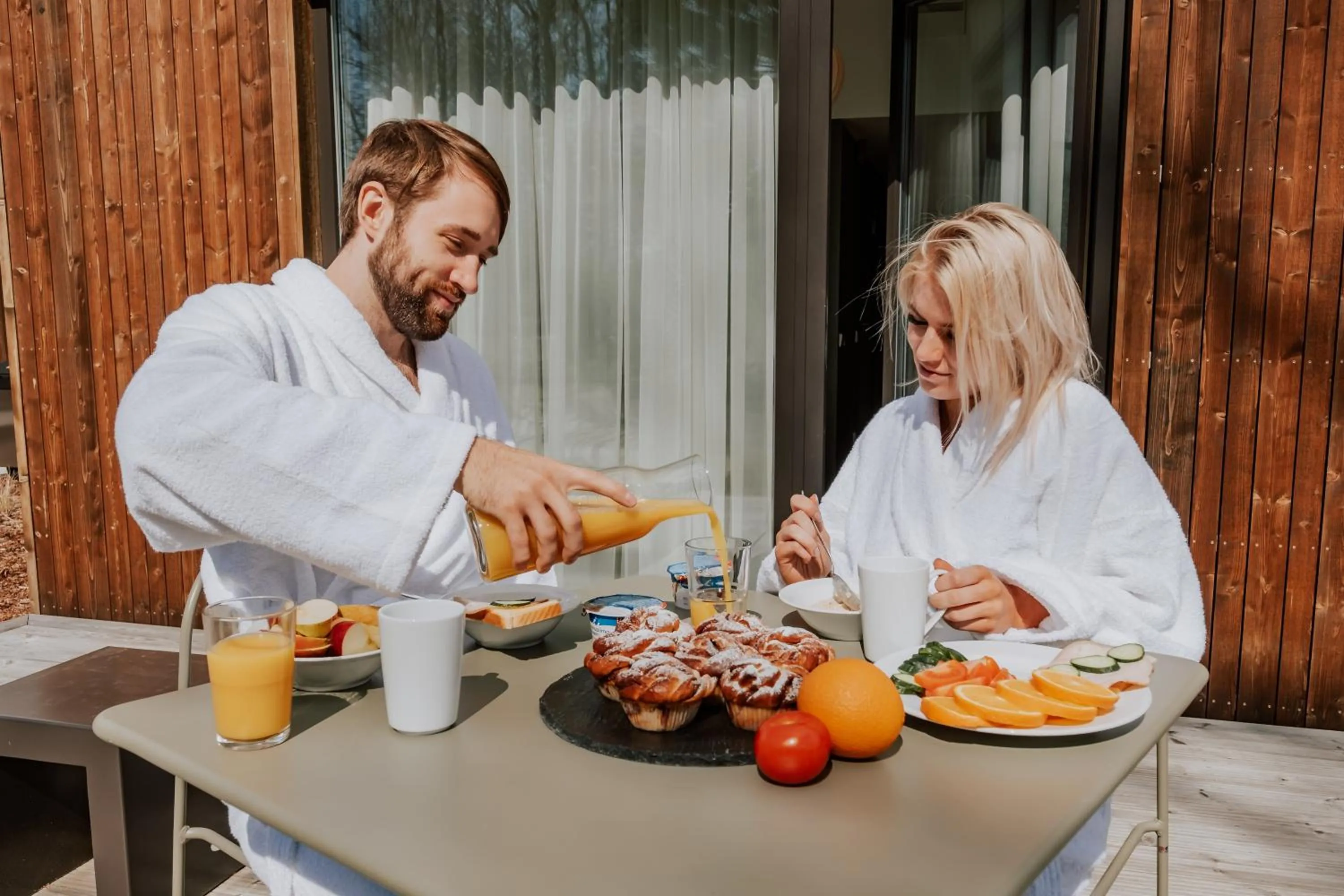 Patio in Wasa Resort Hotel, Apartments & SPA