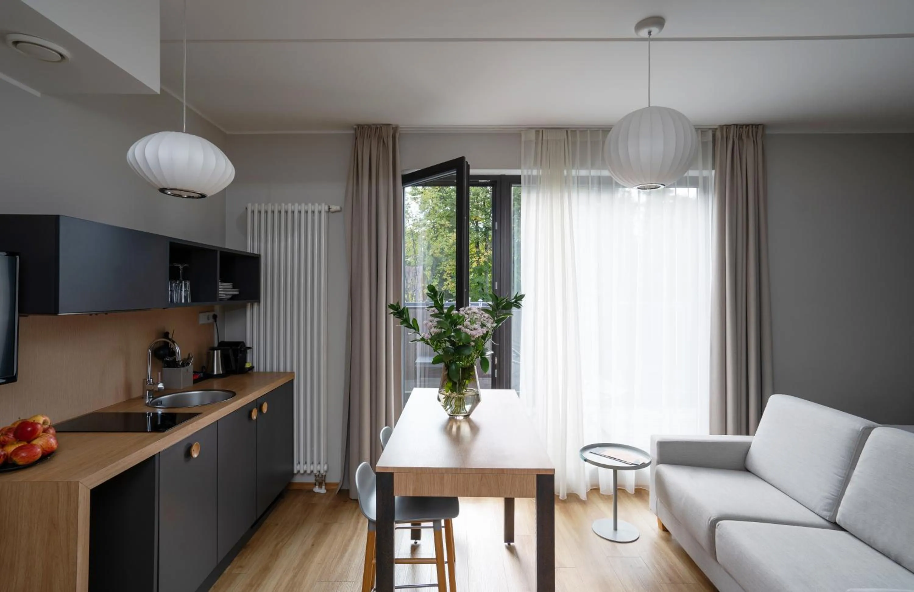 Kitchen or kitchenette in Wasa Resort Hotel, Apartments & SPA