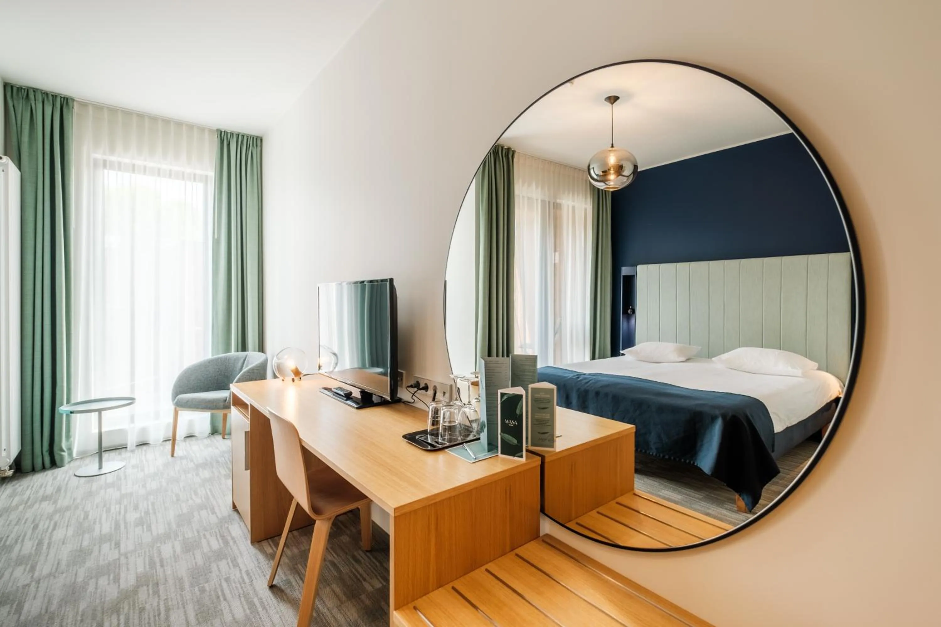 TV and multimedia, Bed in Wasa Resort Hotel, Apartments & SPA