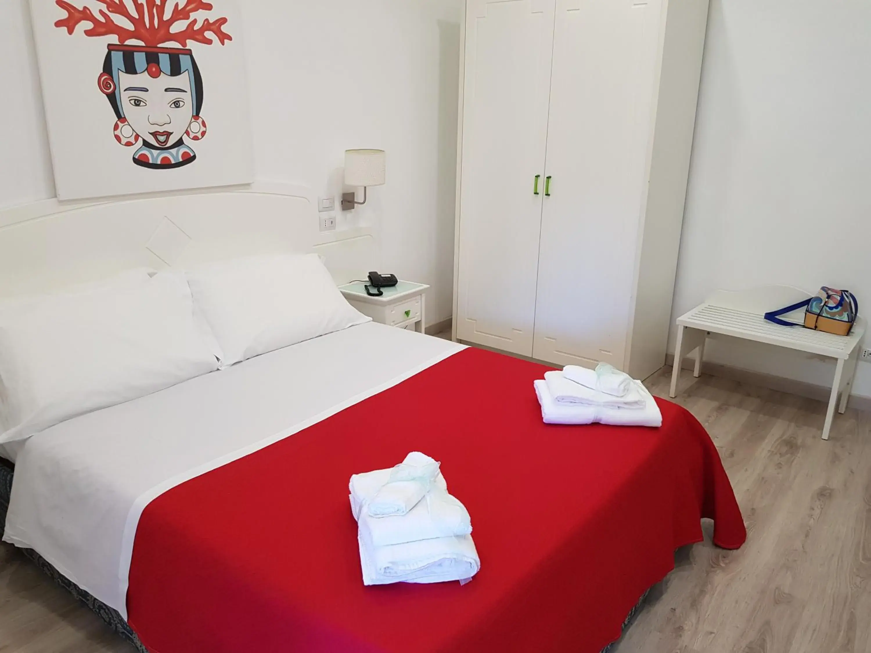 Bed in Hotel Oriente Bed in Hotel Oriente