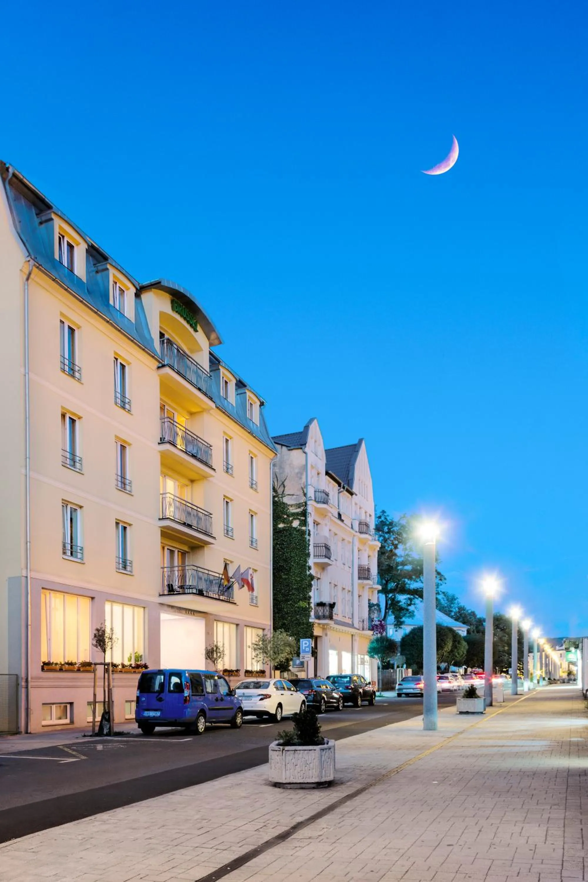 Property building in Kurhotel Brussel