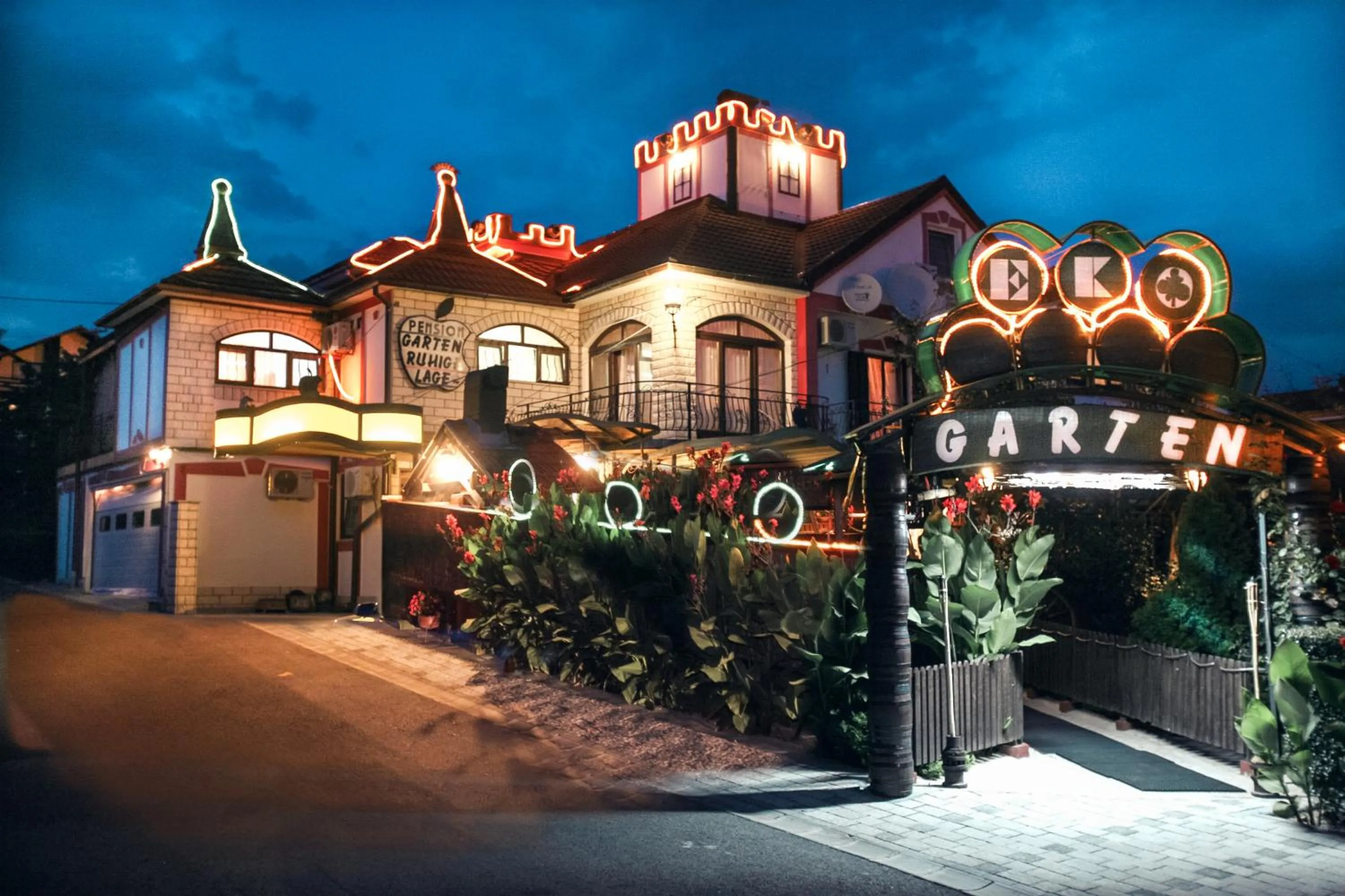 Property building in Hotel Garten