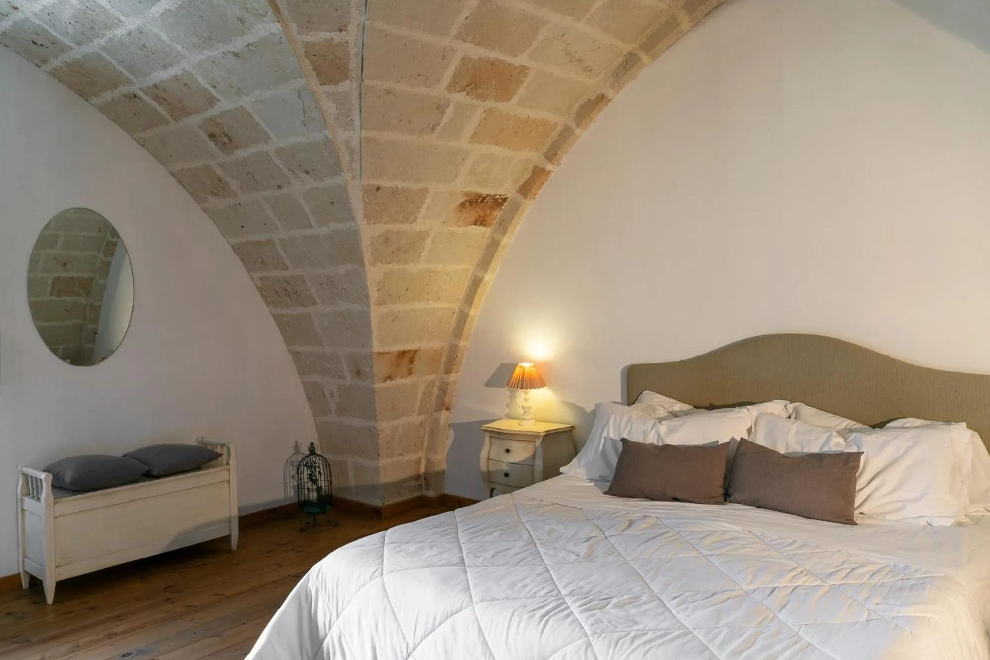 Bed in Masseria Baroni Nuovi