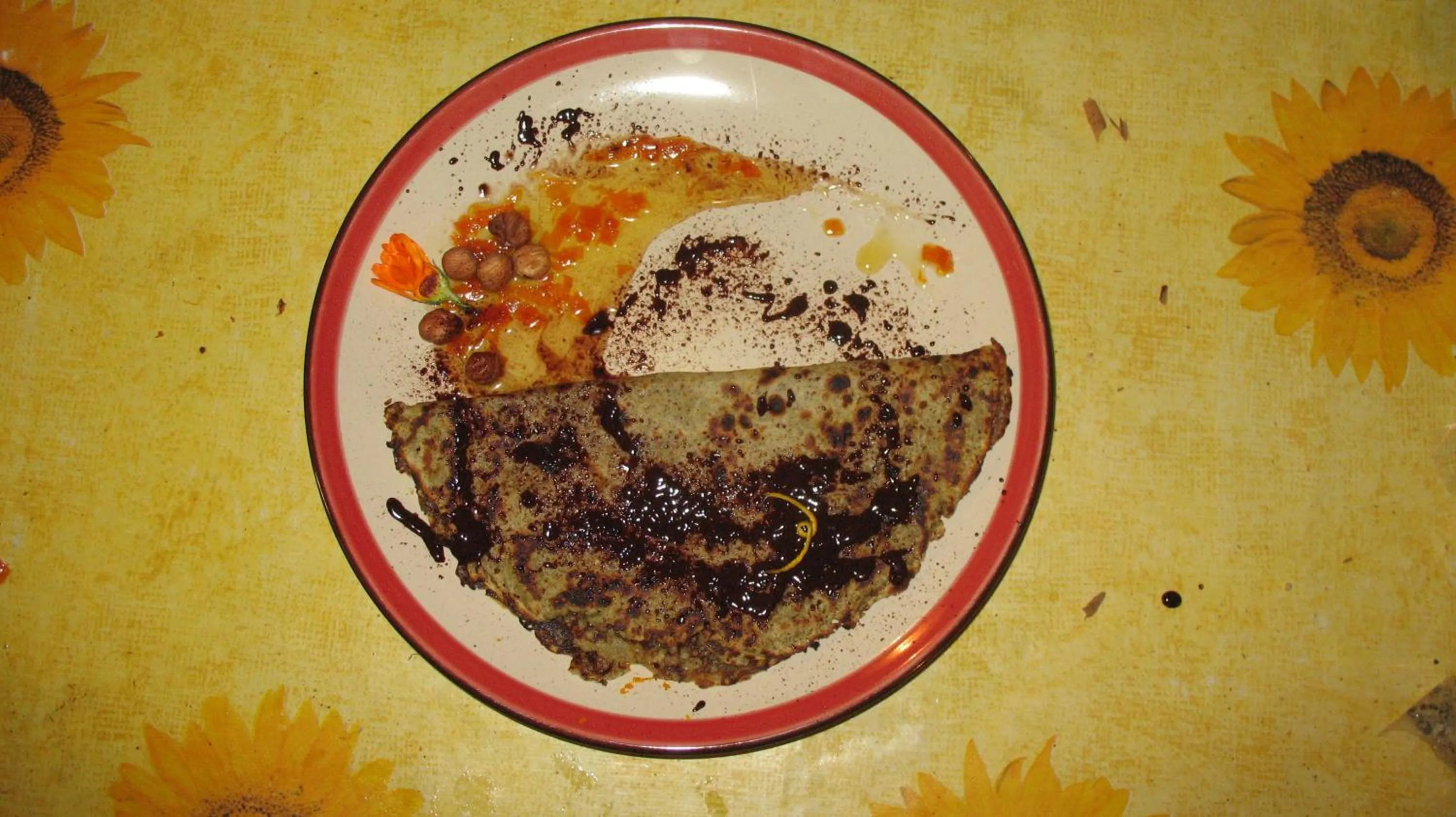 Food close-up in BioAgriturismo Vegan Campo di Cielo