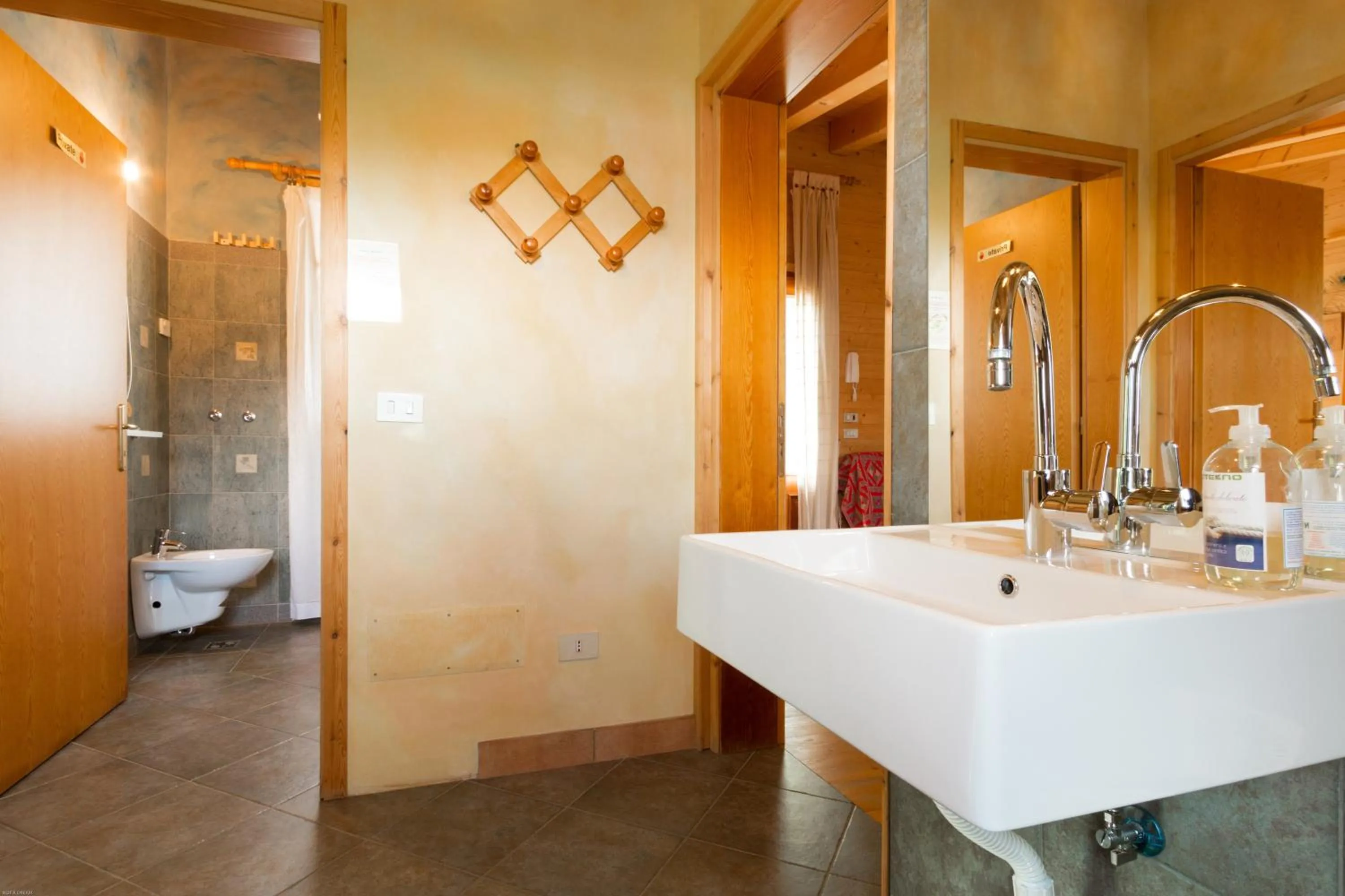 Bathroom in BioAgriturismo Vegan Campo di Cielo