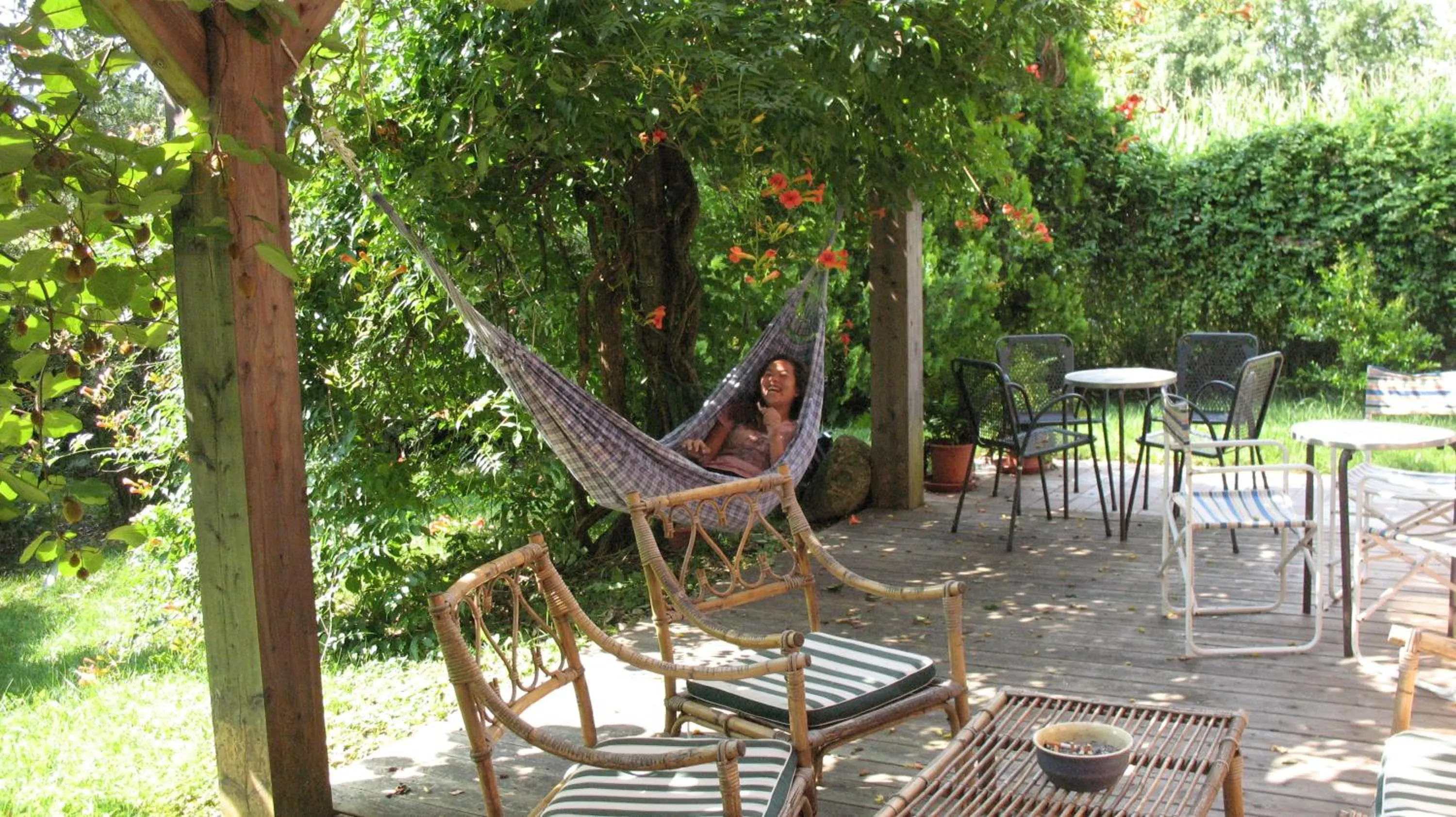 Garden in BioAgriturismo Vegan Campo di Cielo