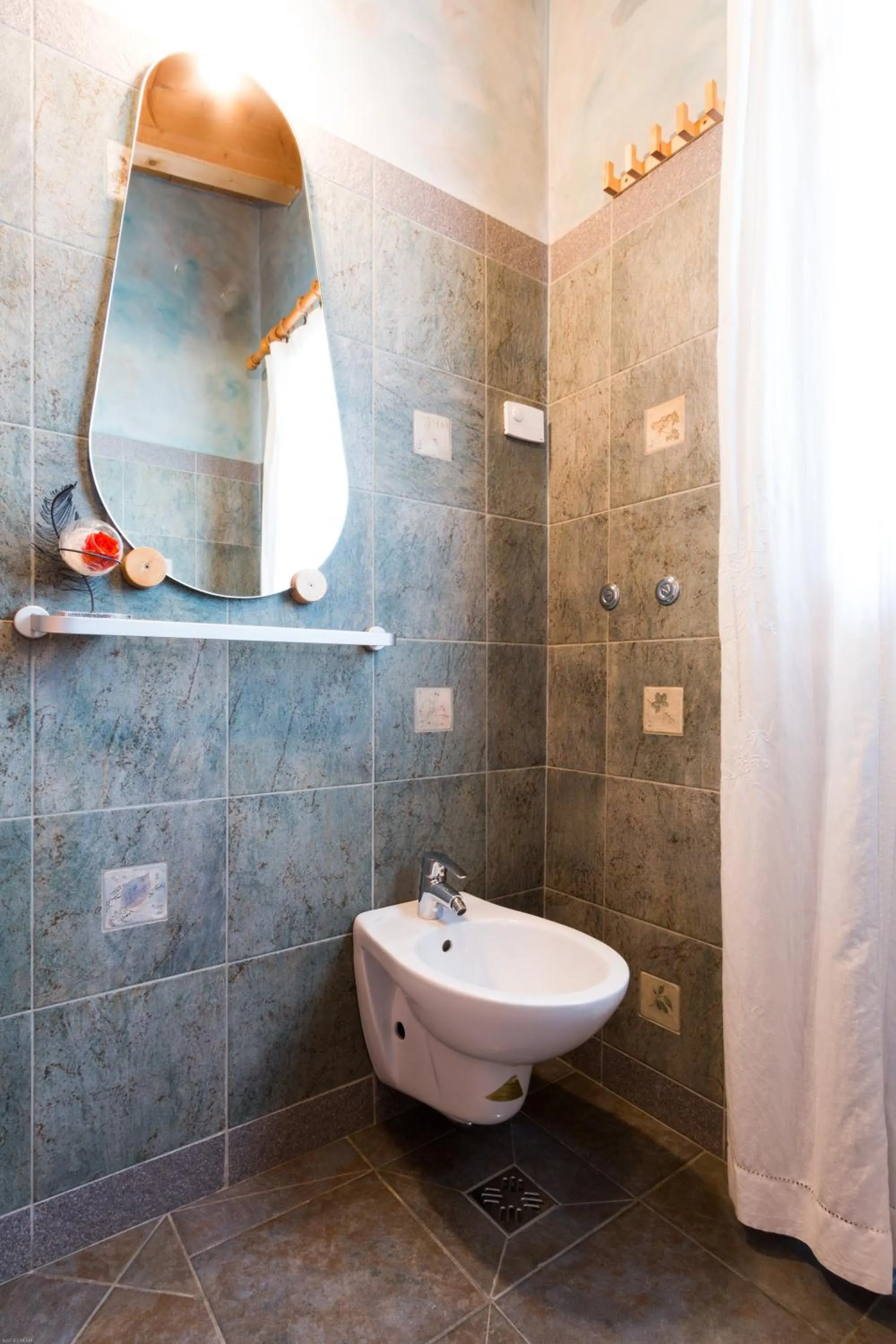 Bathroom in BioAgriturismo Vegan Campo di Cielo