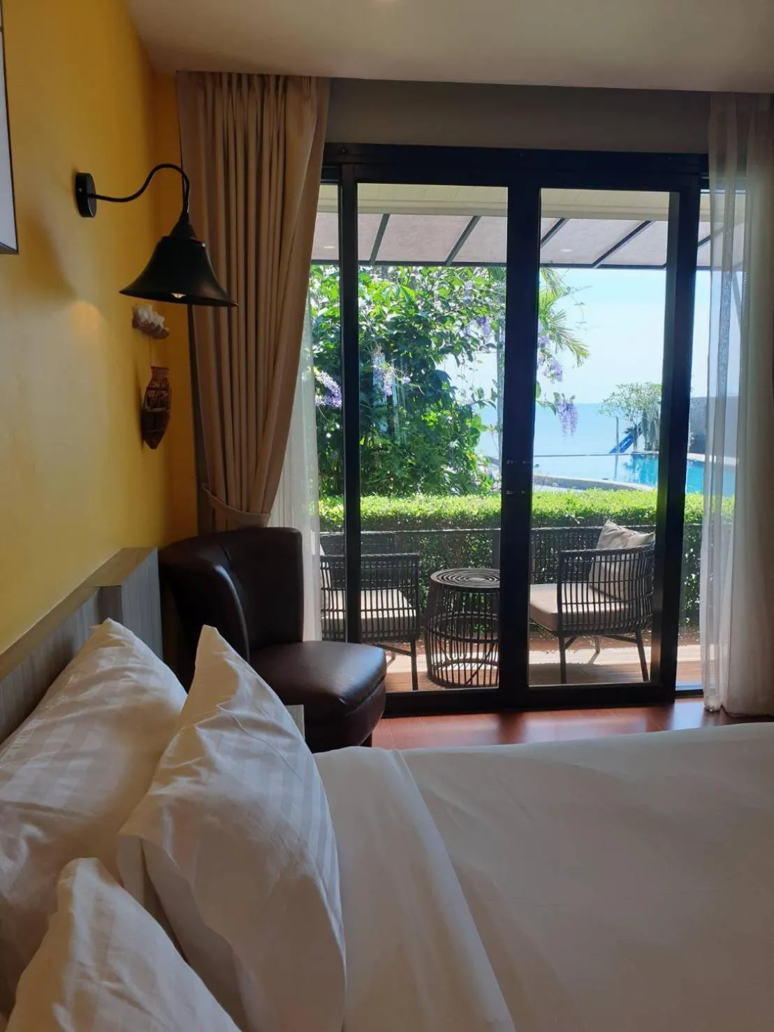 Balcony/Terrace, Bed in Blue Orchid Beach Krabi - SHA Certified