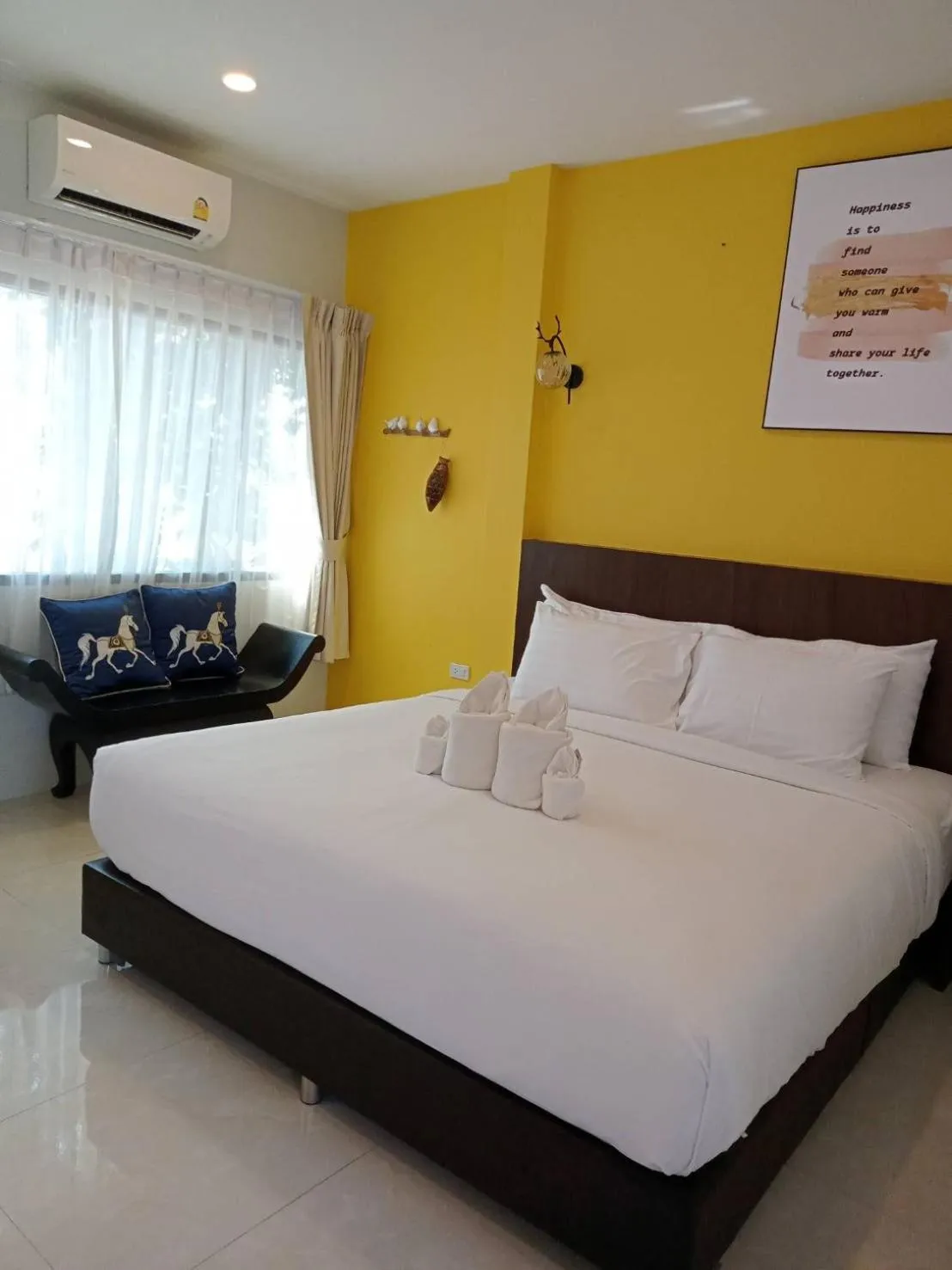 Bedroom, Bed in Blue Orchid Beach Krabi - SHA Certified