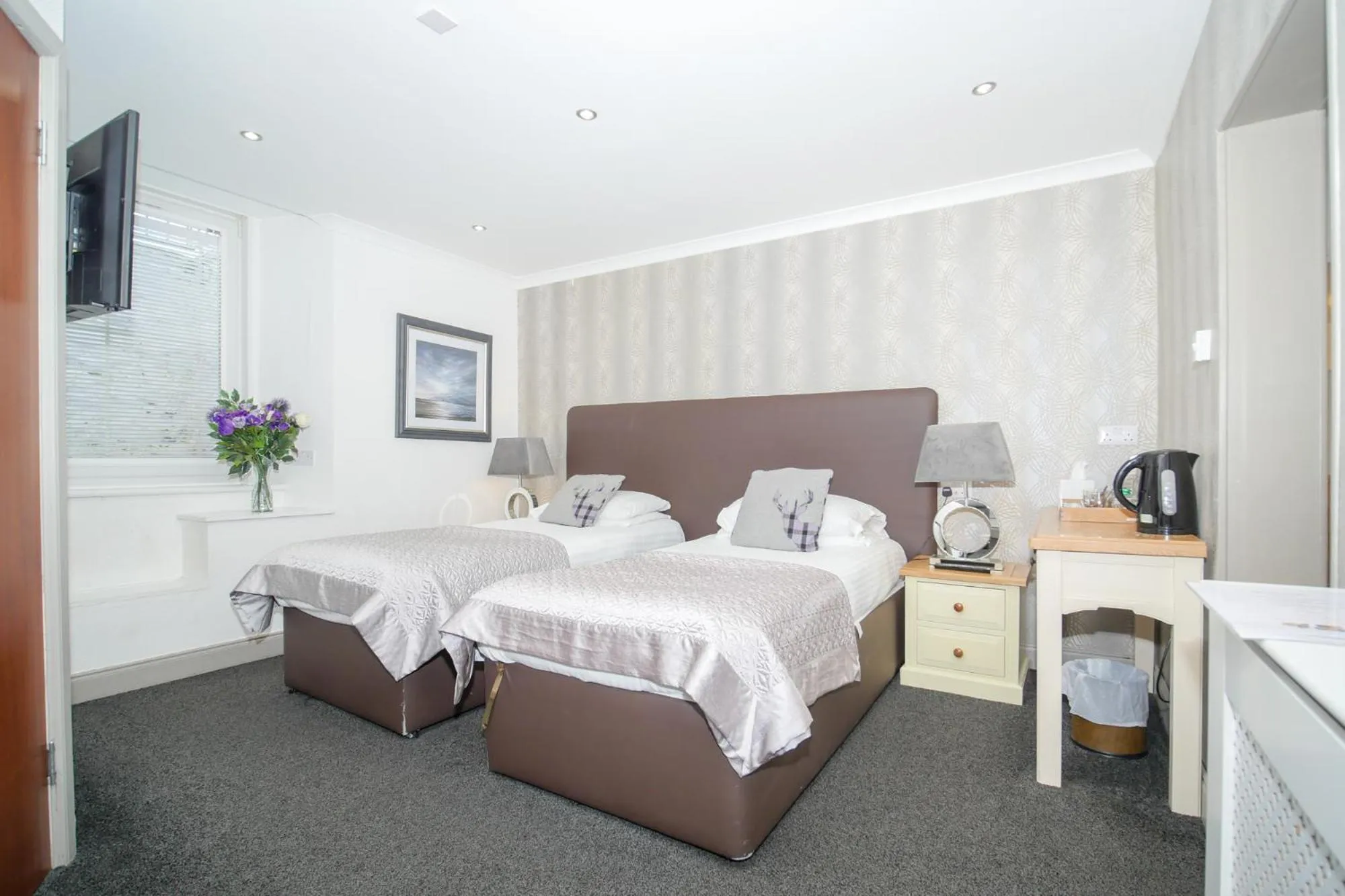 Bed in Redcliffe Hotel