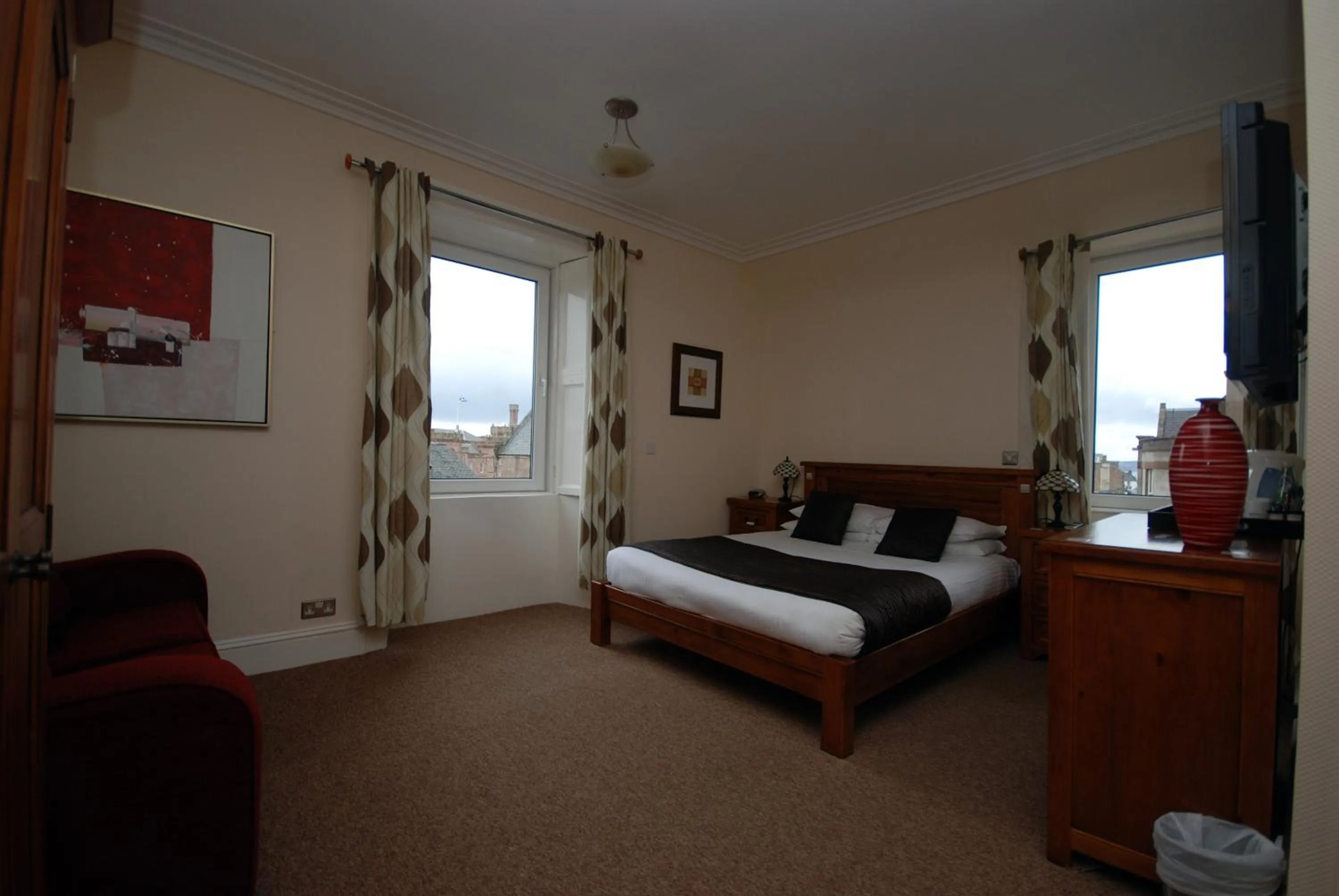 Bedroom, Bed in Redcliffe Hotel
