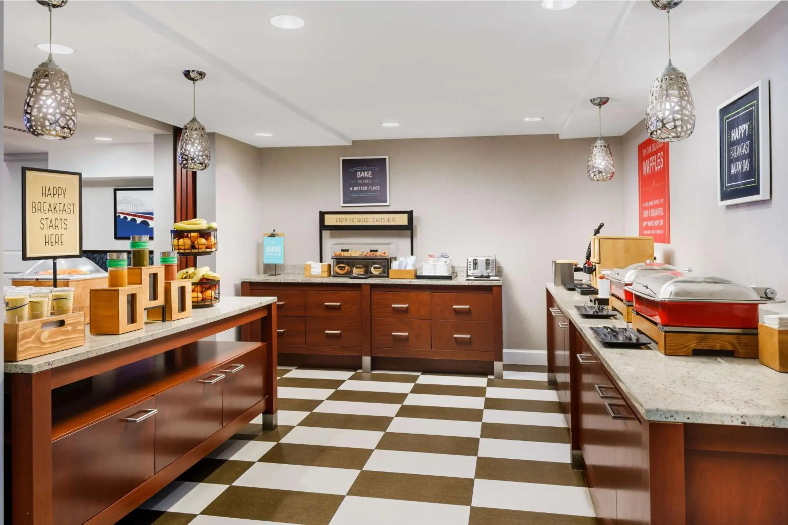 Breakfast in Hampton Inn Washington DC White House Breakfast in Hampton Inn Washington DC White House