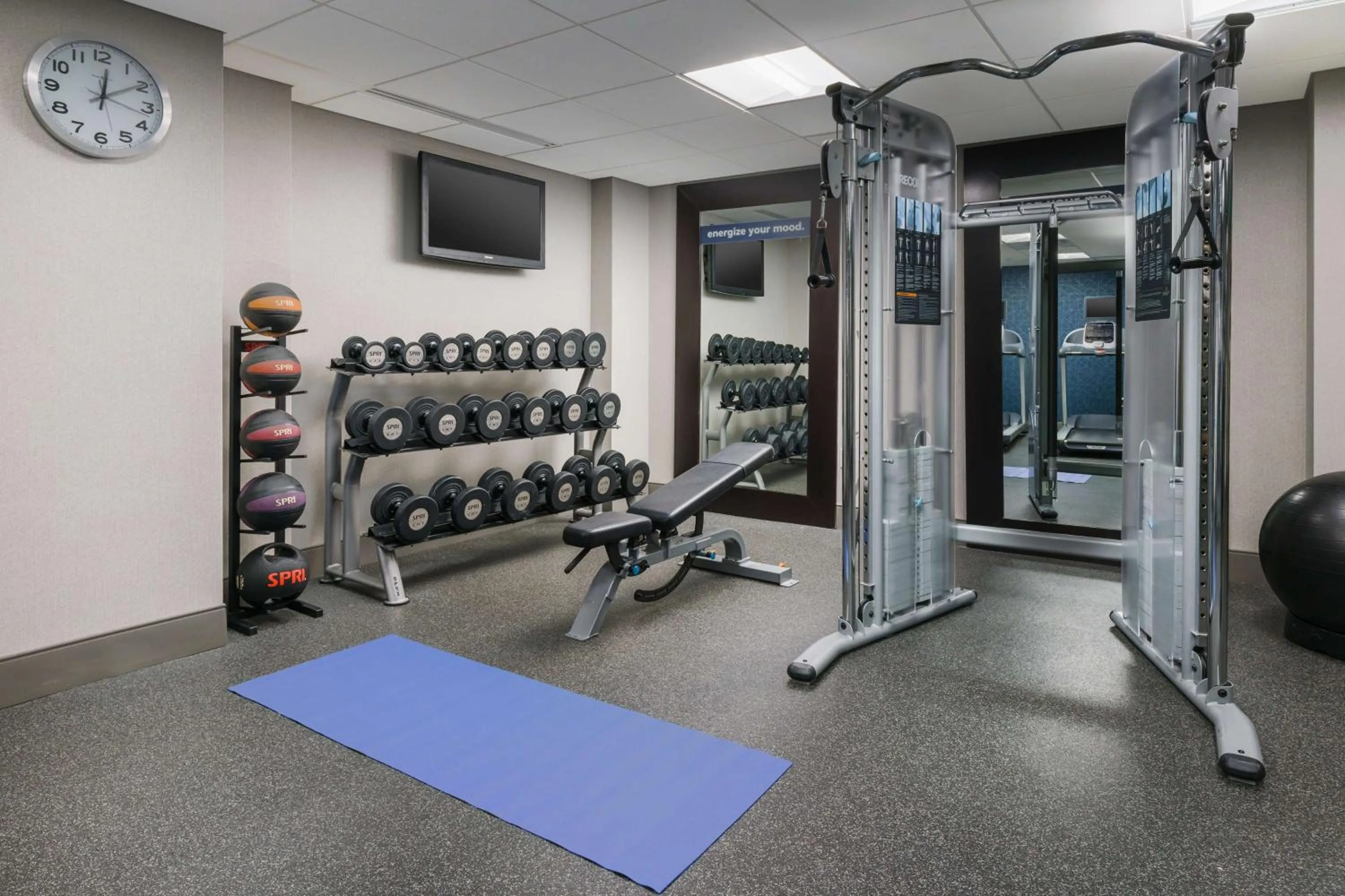 Fitness centre/facilities in Hampton Inn Washington DC White House
