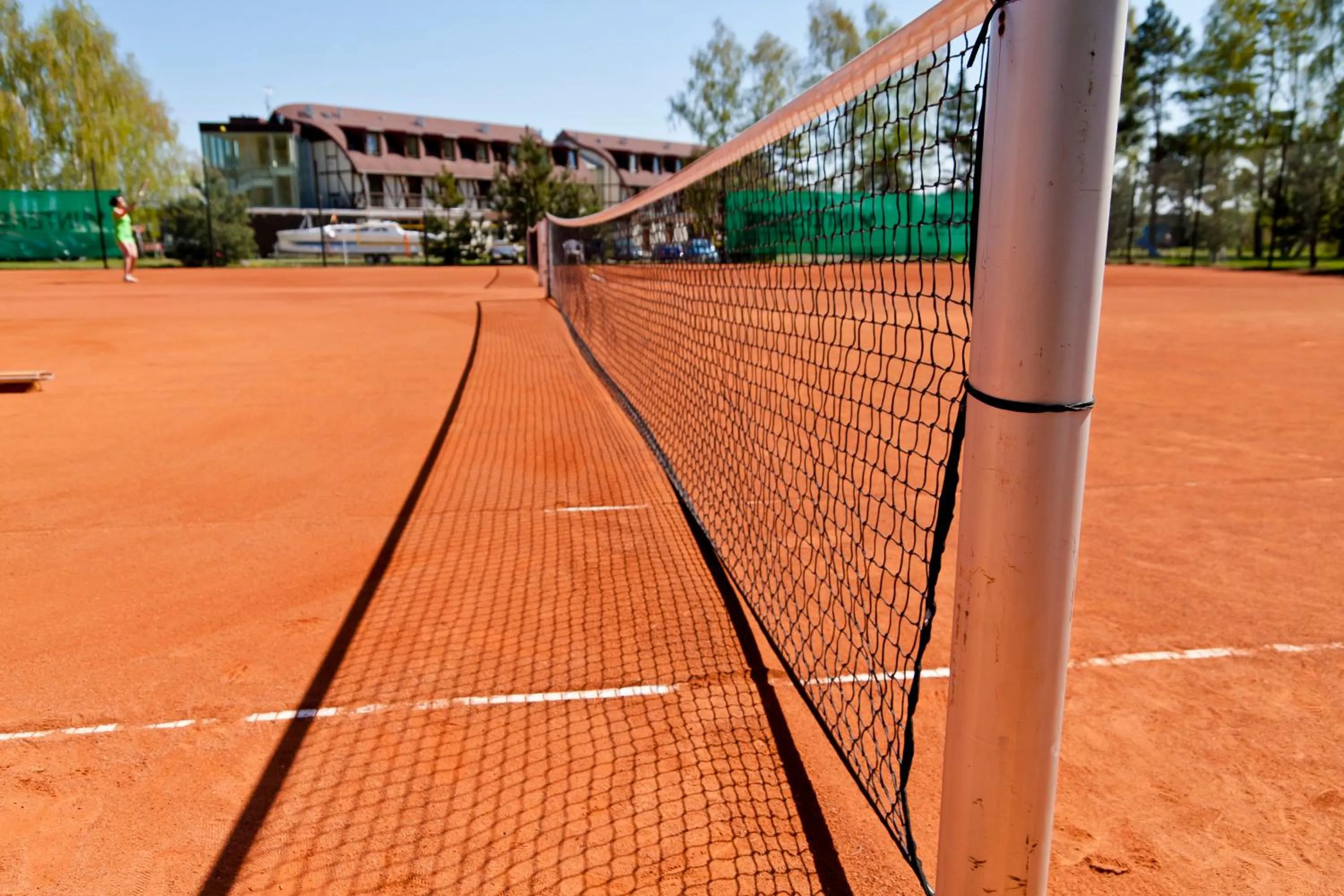 Tennis court in Domki Letniskowe AZS Galion