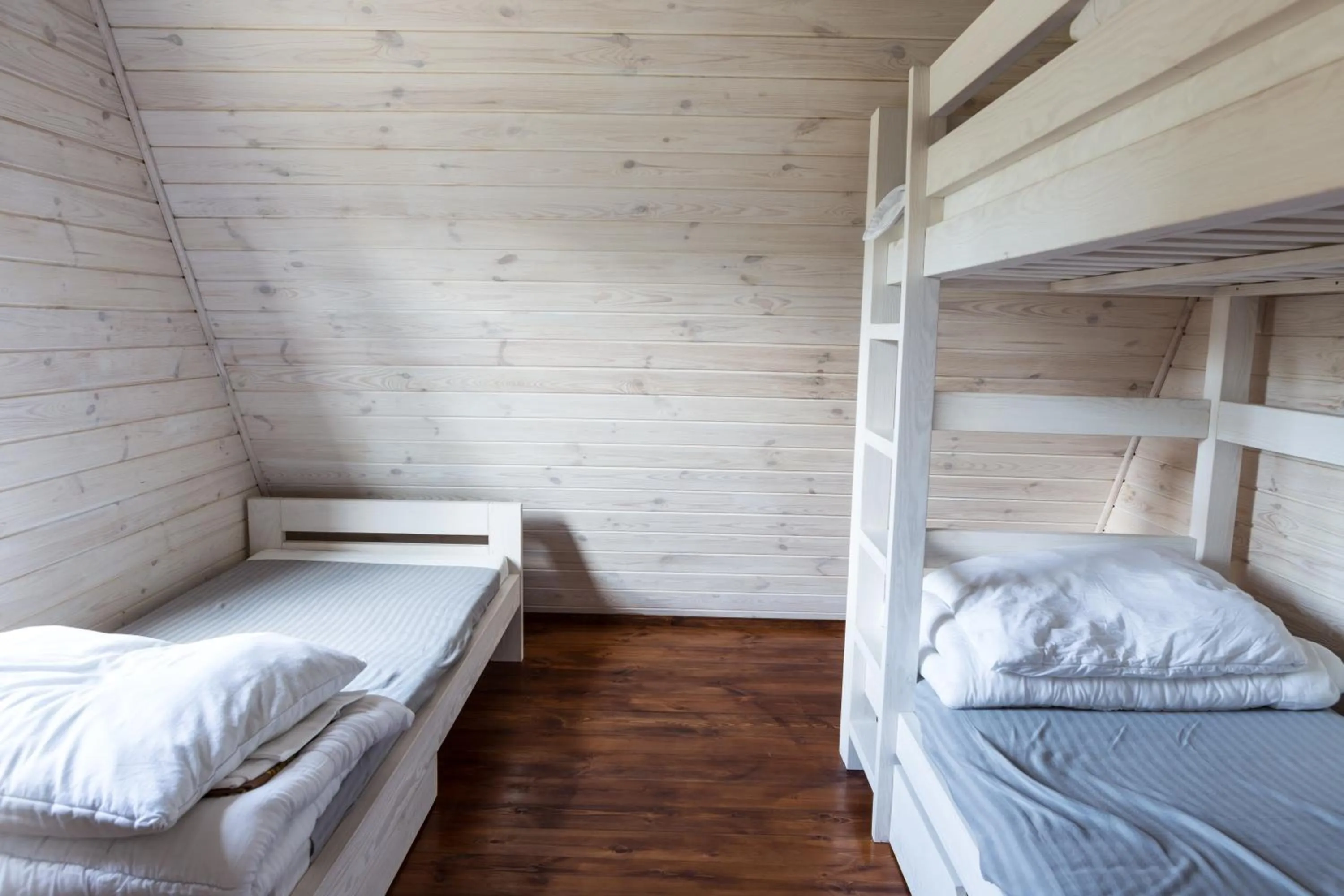 bunk bed in Domki Letniskowe AZS Galion