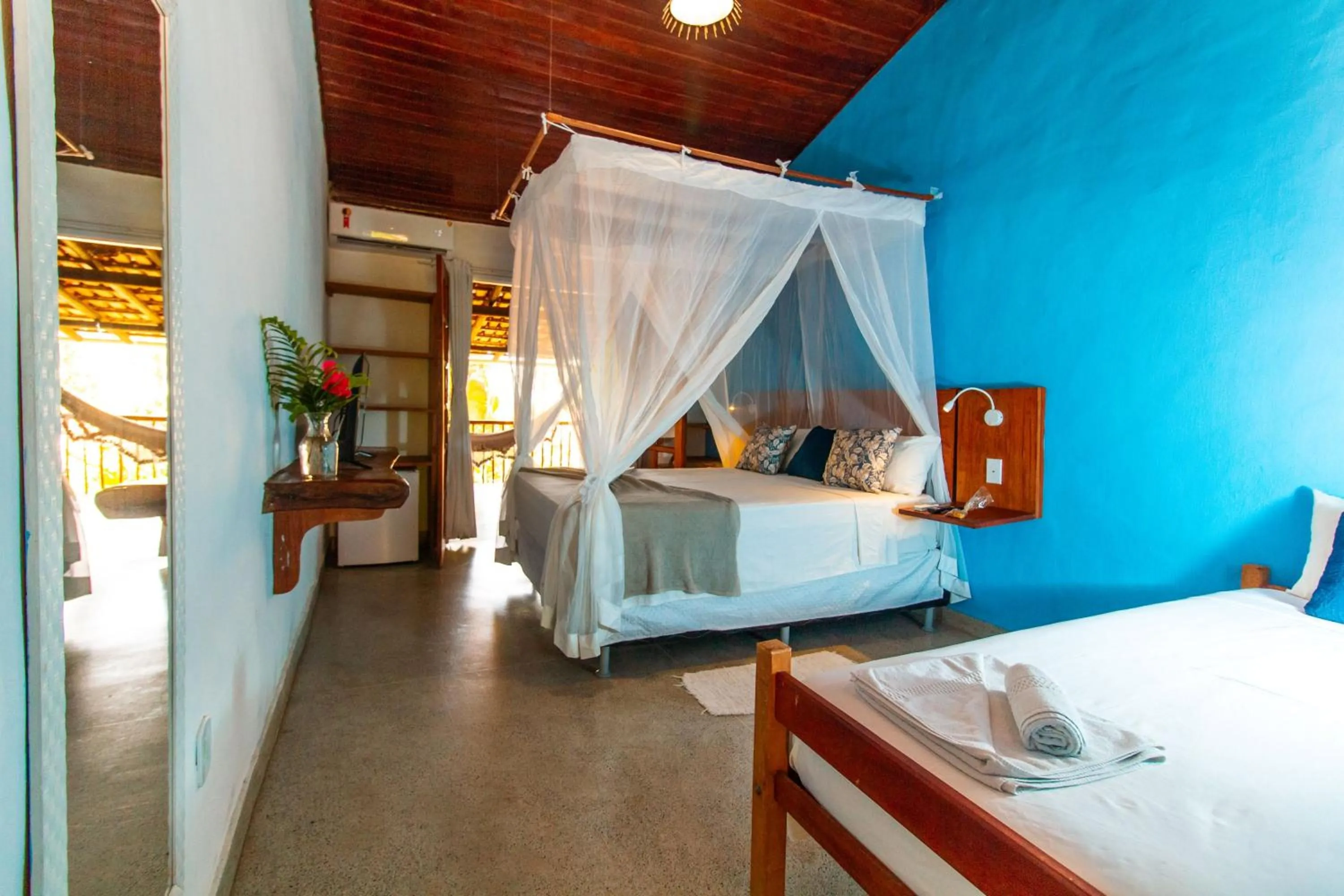 Bed in Travel Inn Pousadas & Beach Club Trancoso