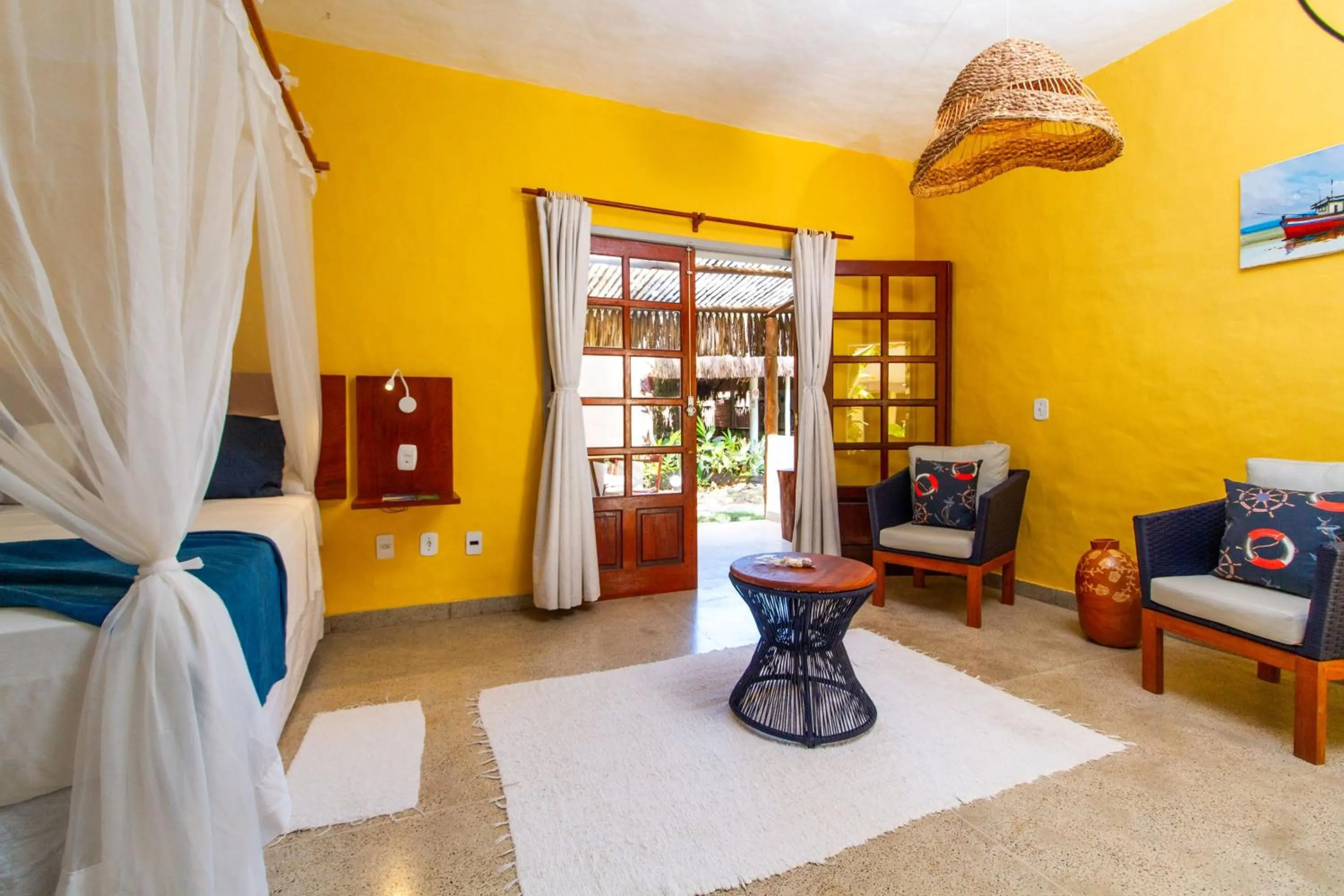 Living room in Travel Inn Pousadas & Beach Club Trancoso