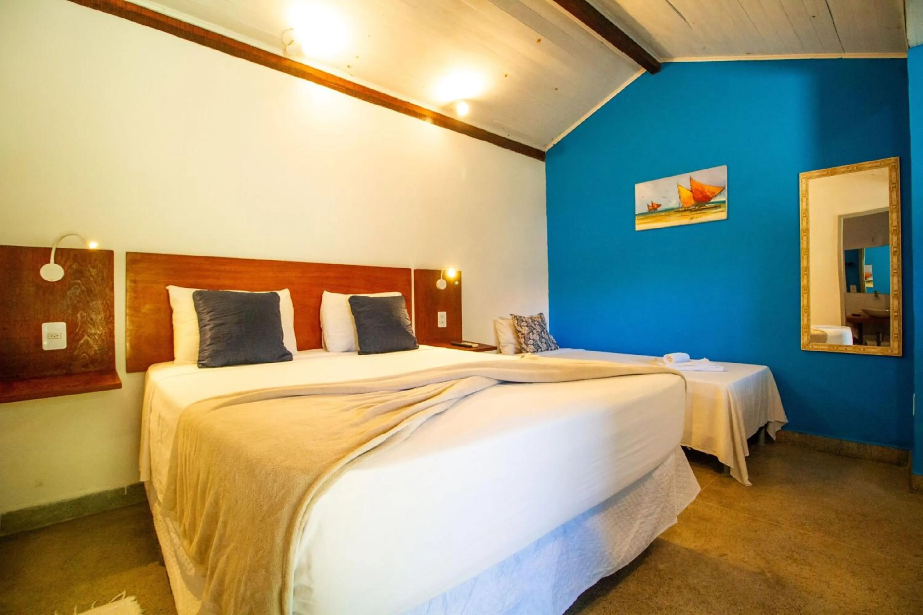Bed in Travel Inn Pousadas & Beach Club Trancoso