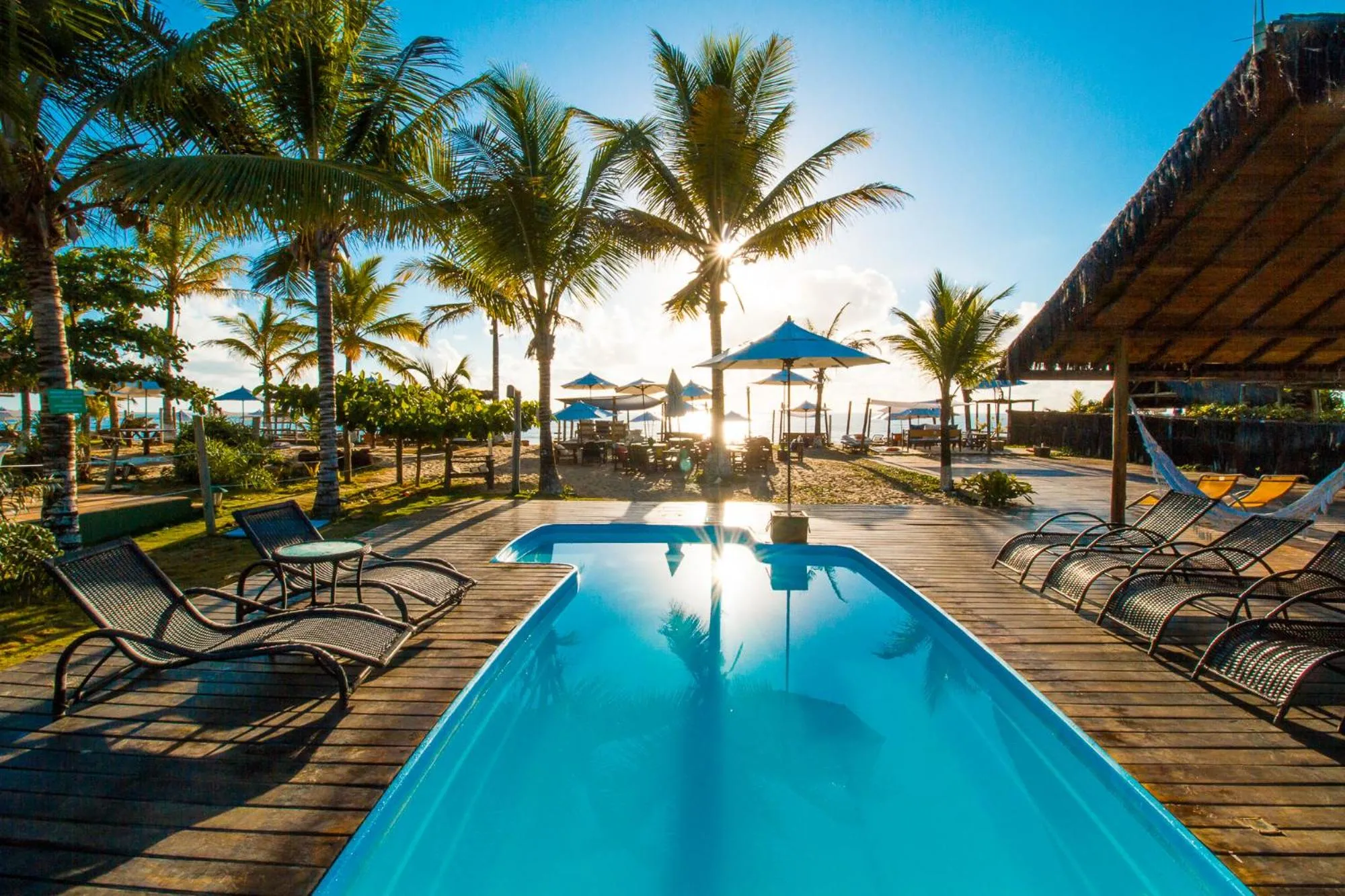 Swimming pool in Travel Inn Pousadas & Beach Club Trancoso