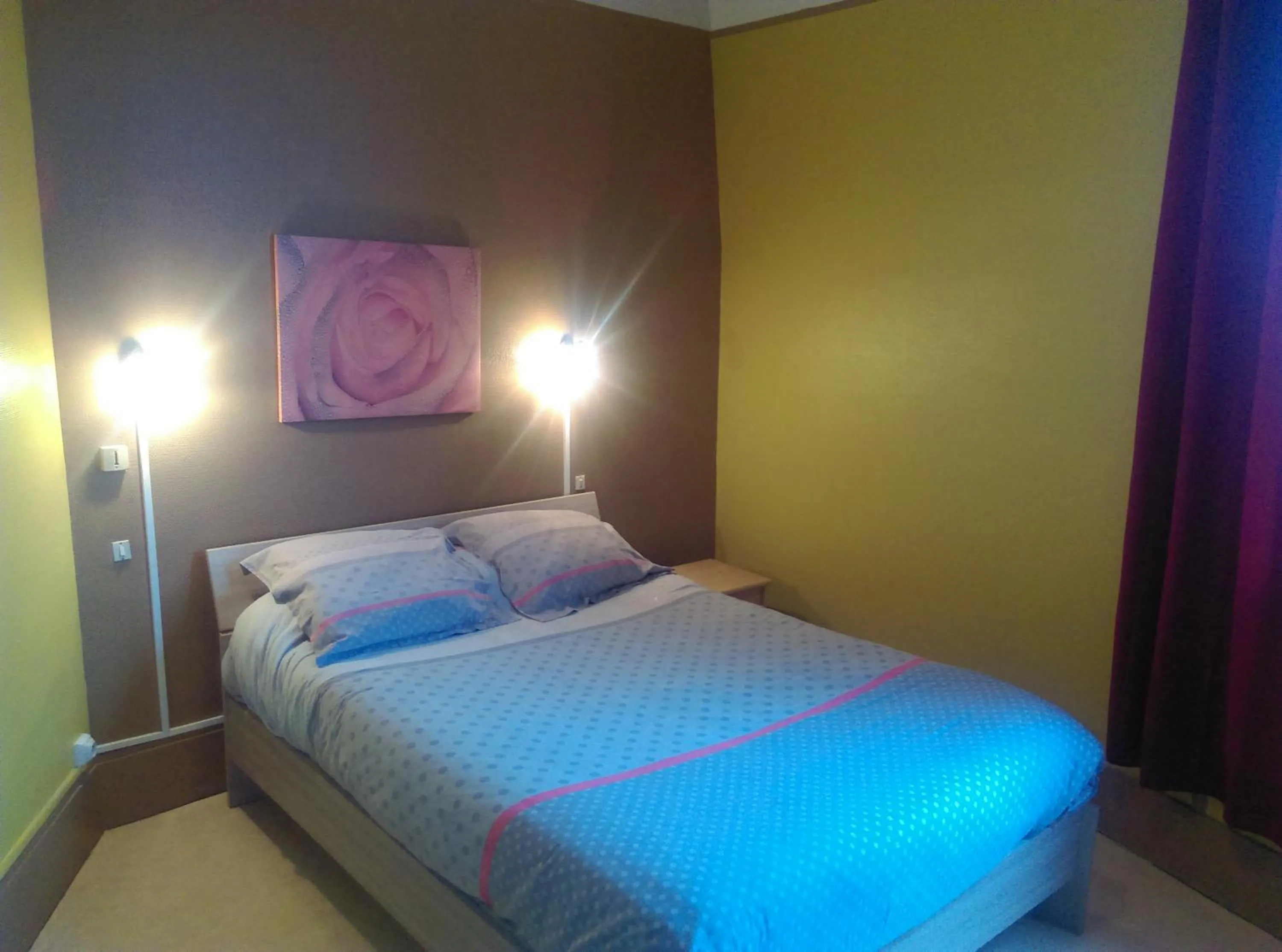 Bedroom, Bed in Hotel le Rallye