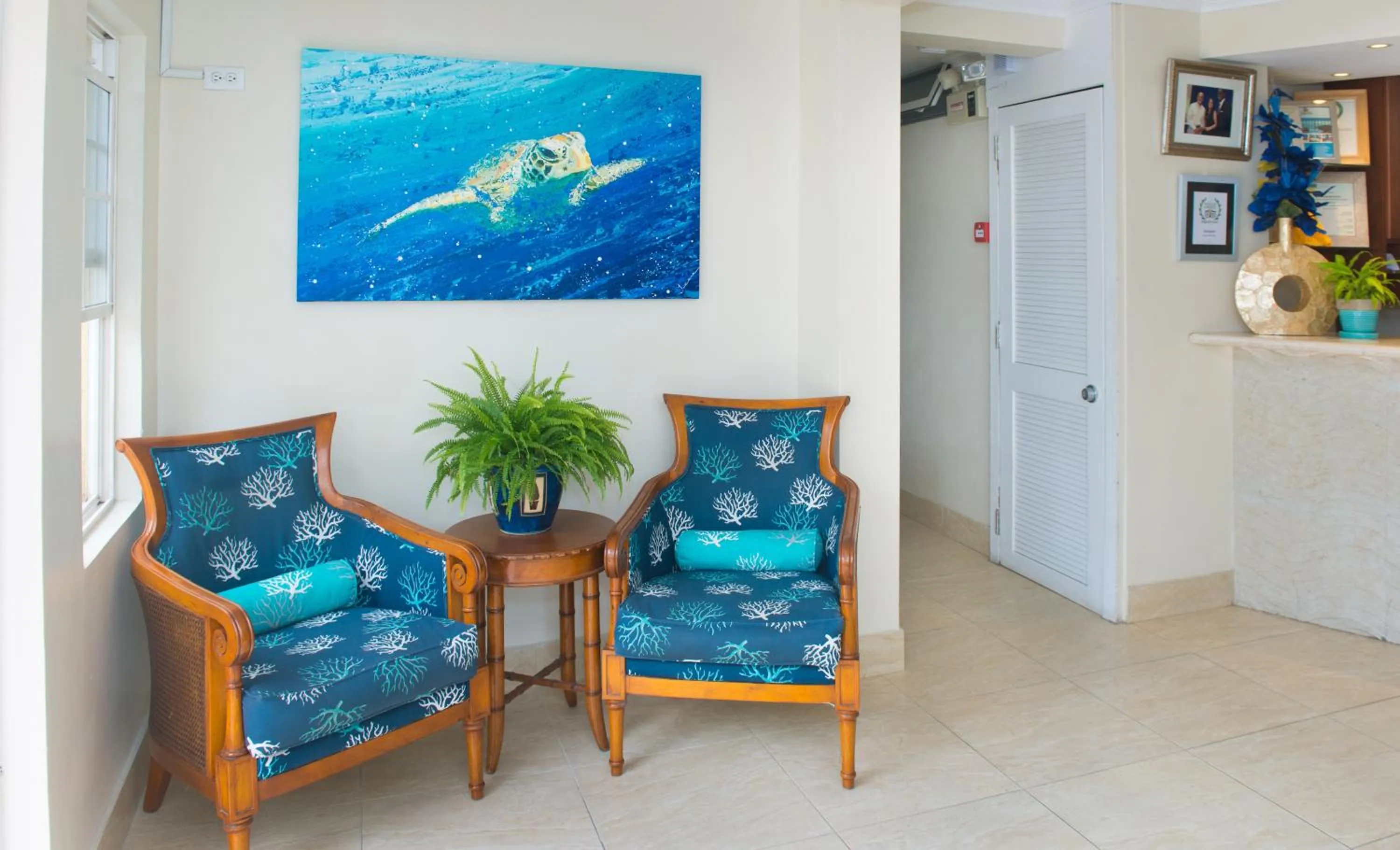 Lobby or reception in Yellow Bird Hotel