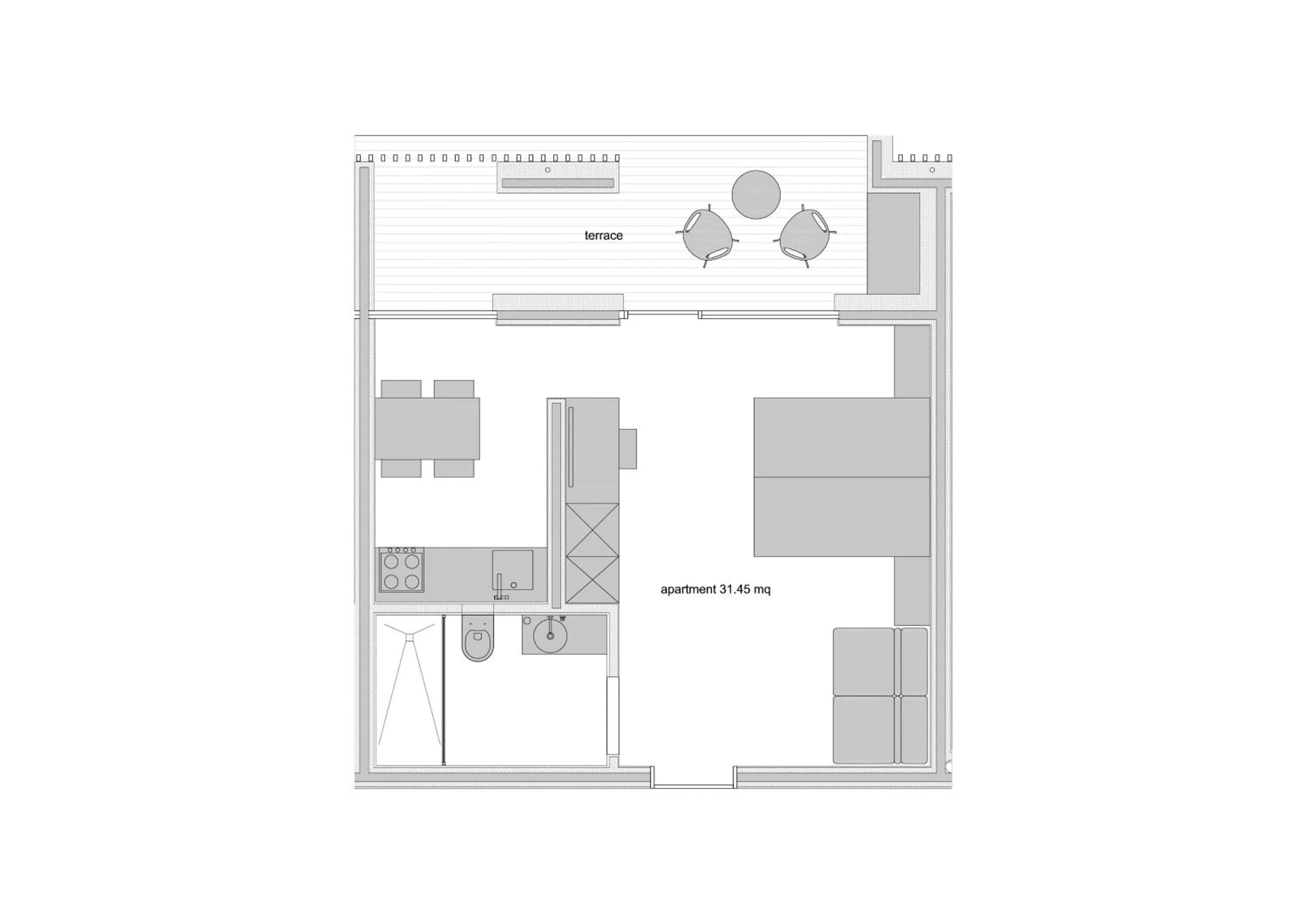 Floor plan in WUD hotel