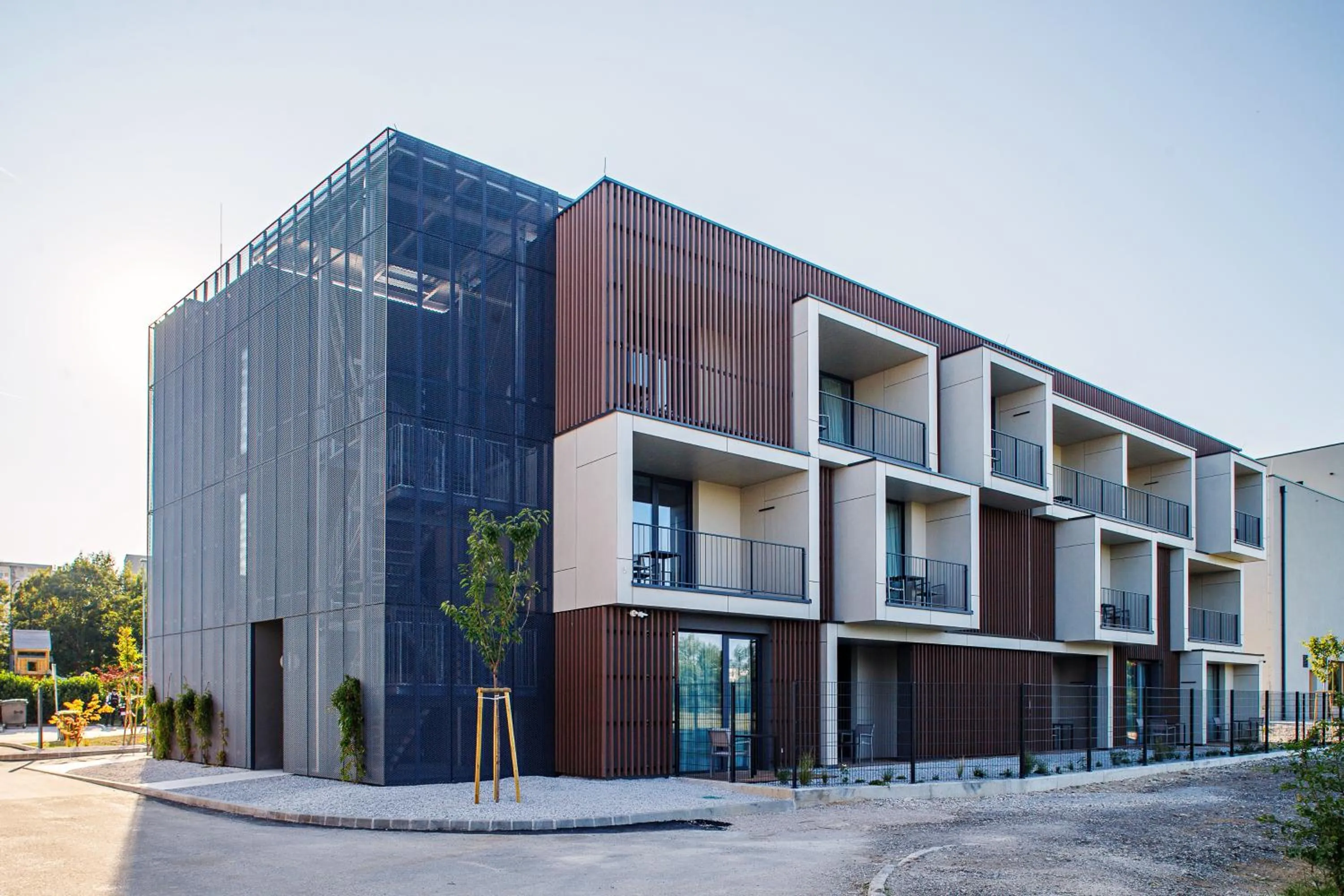 Property building in WUD hotel