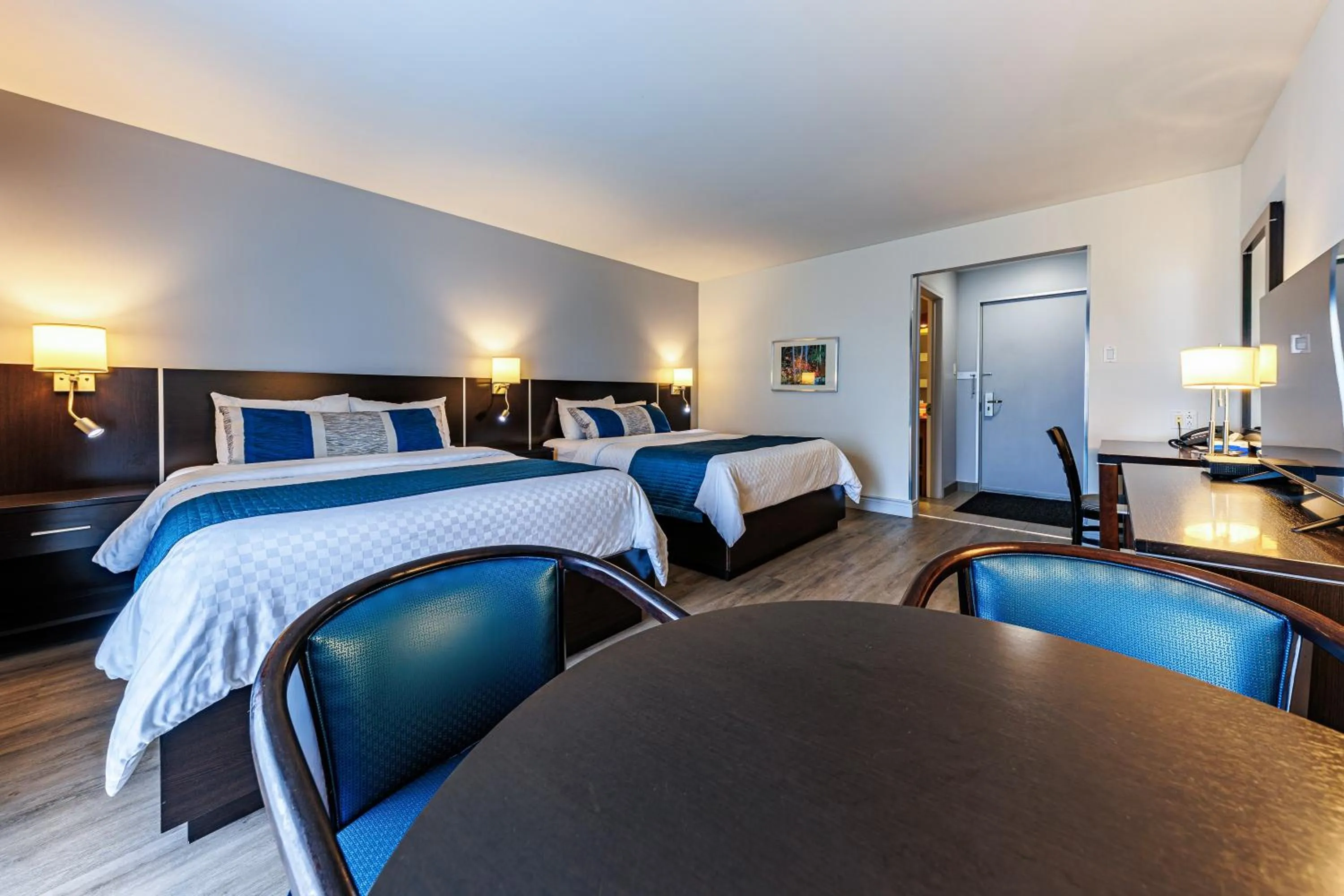 Bed in Hotel-Motel Castel de la Mer