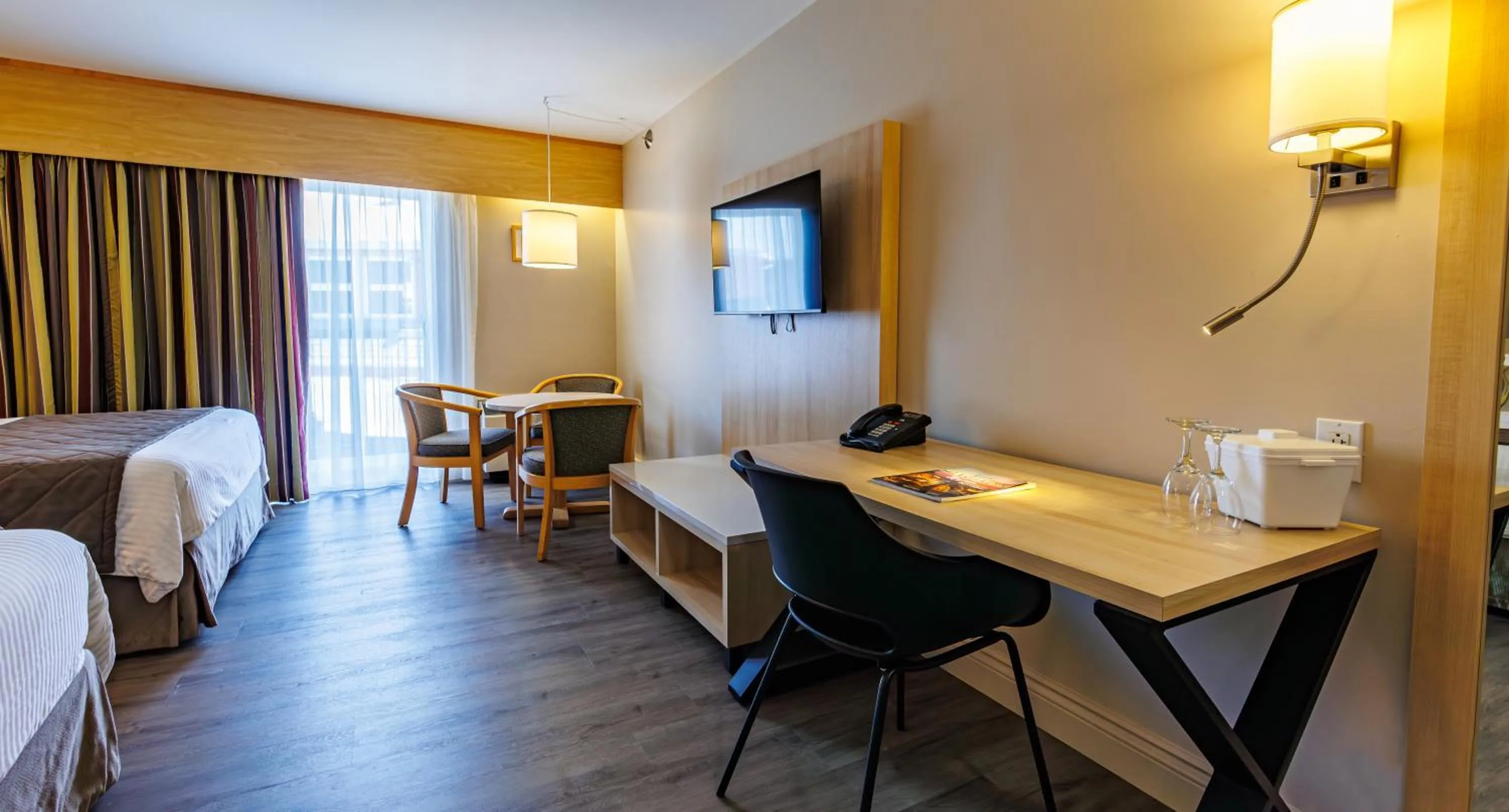 Bed in Hotel-Motel Castel de la Mer