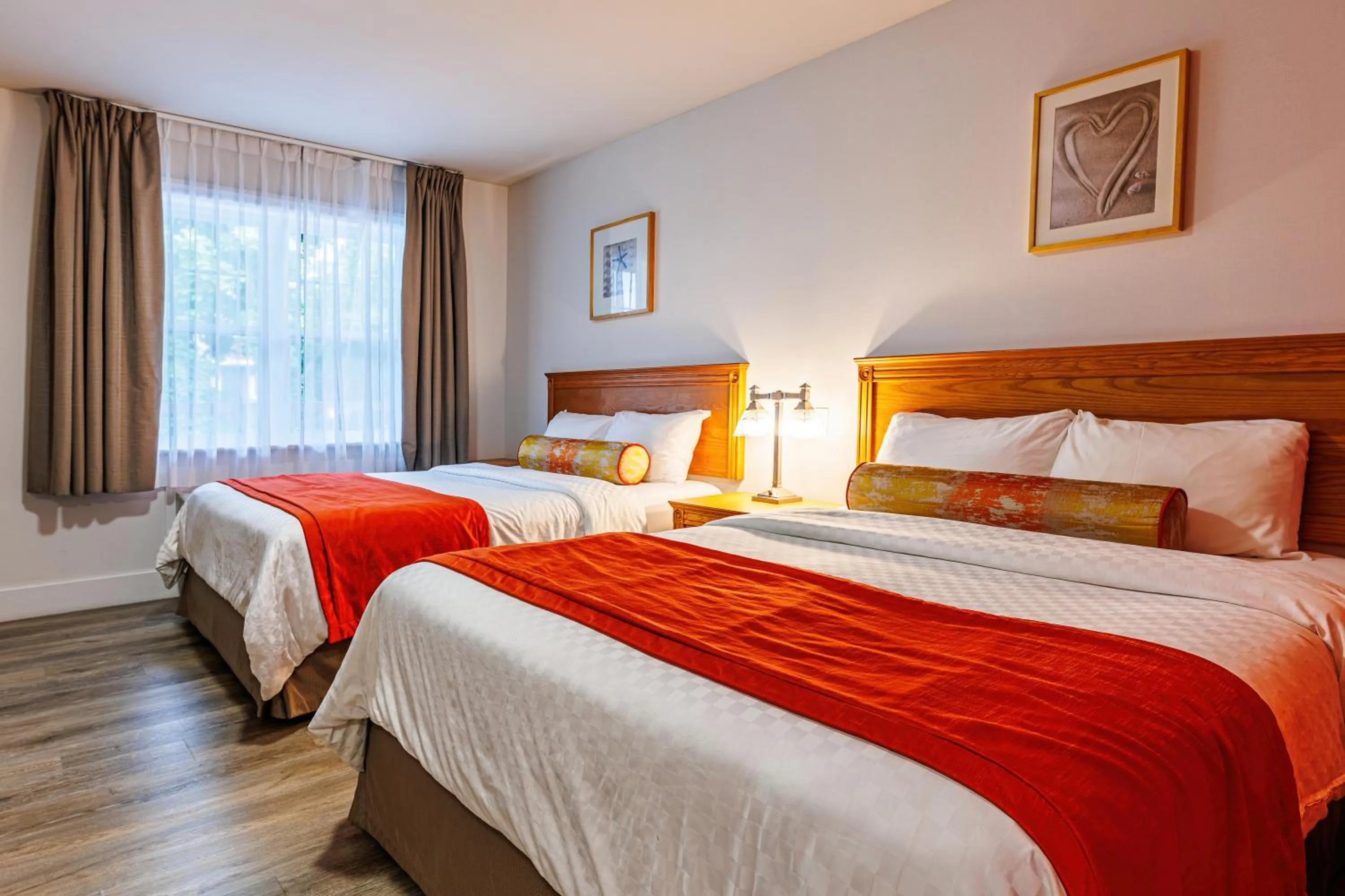 Bed in Hotel-Motel Castel de la Mer