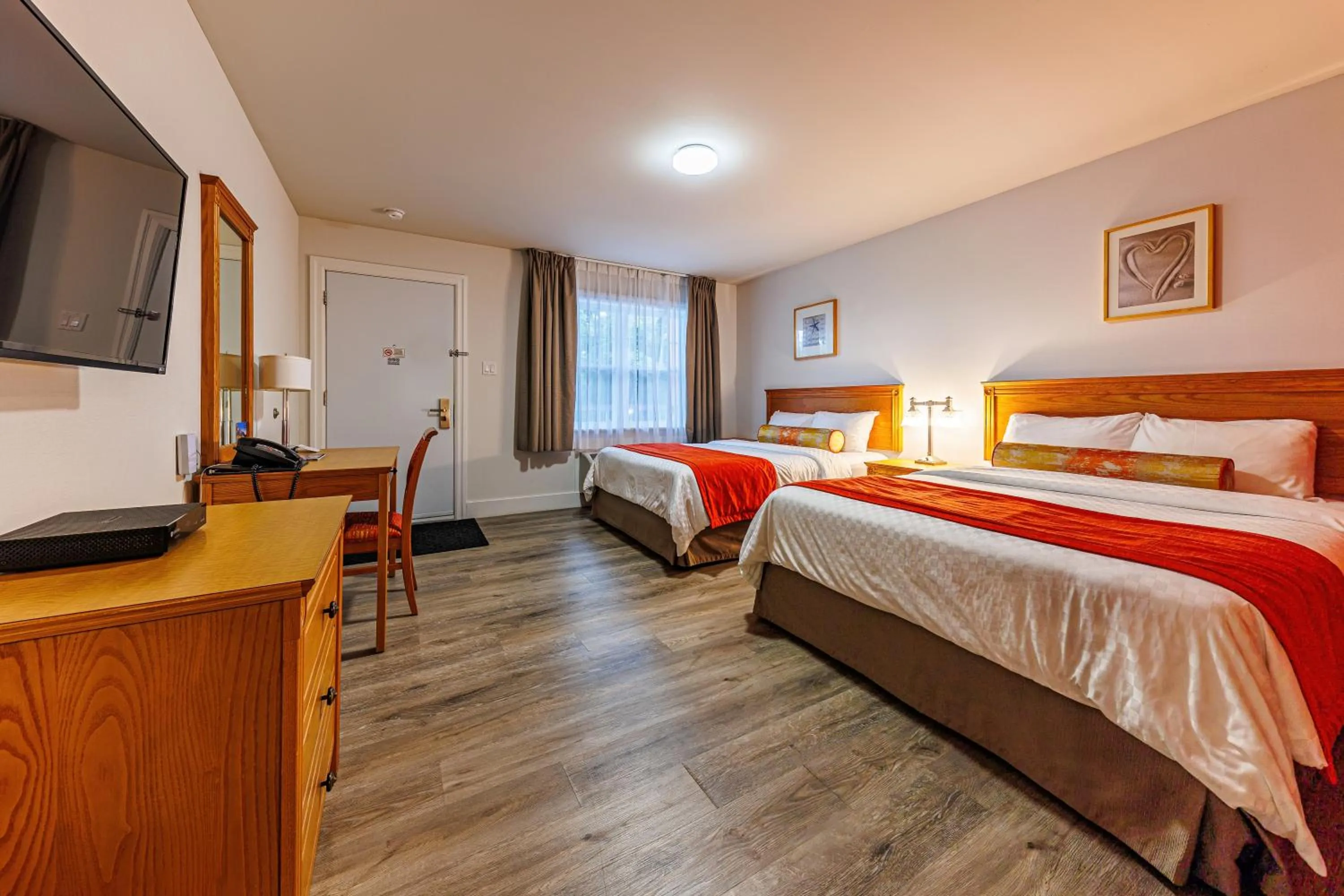 Bed in Hotel-Motel Castel de la Mer