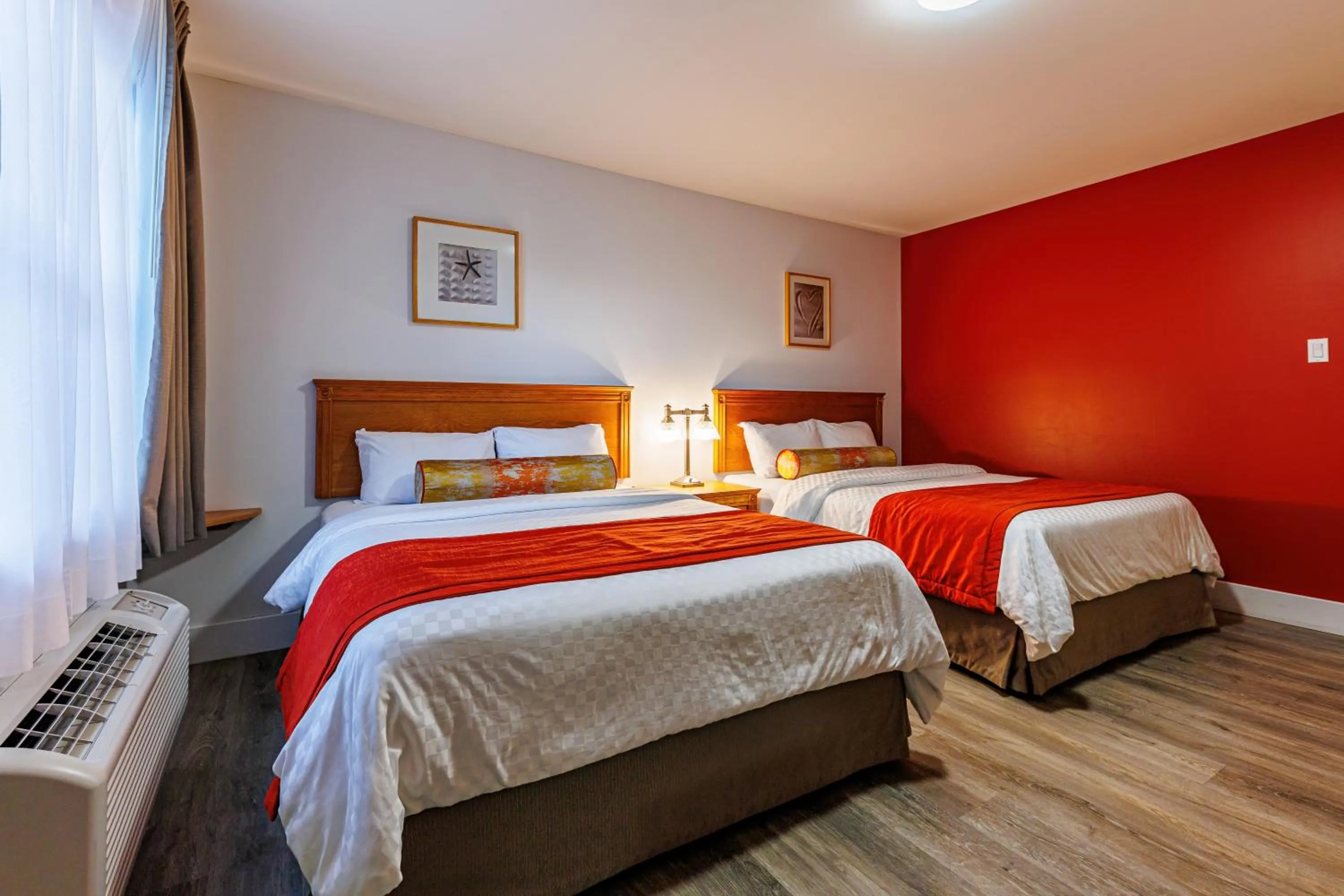 Bed in Hotel-Motel Castel de la Mer