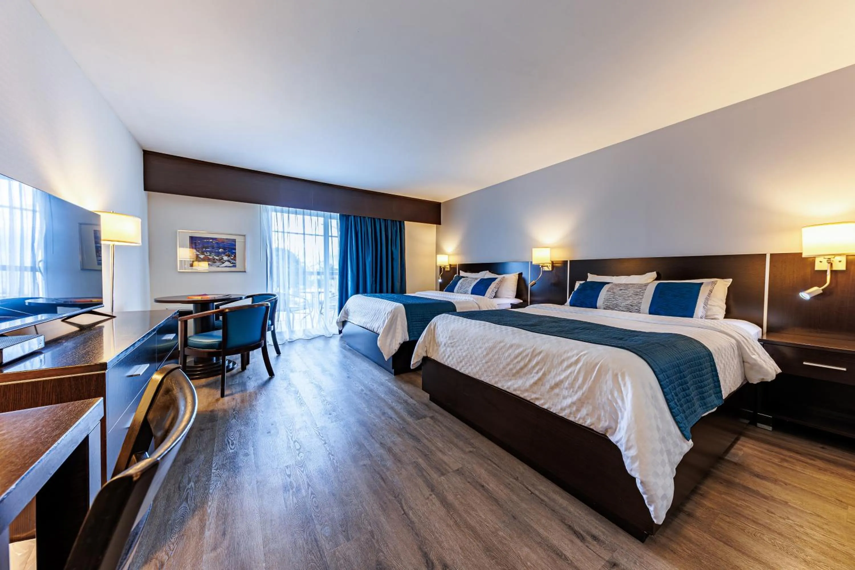 Bed in Hotel-Motel Castel de la Mer