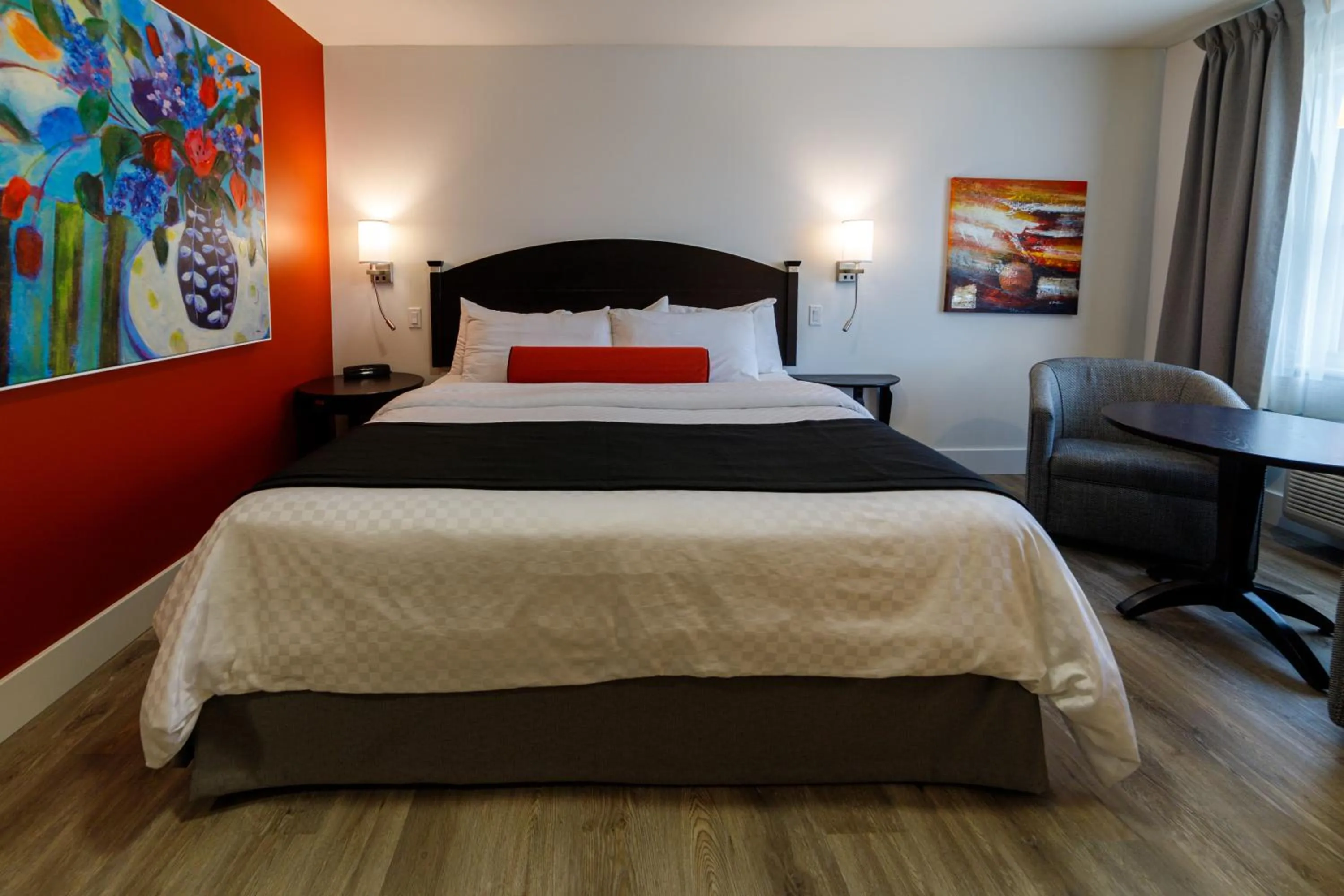 Bed in Hotel-Motel Castel de la Mer