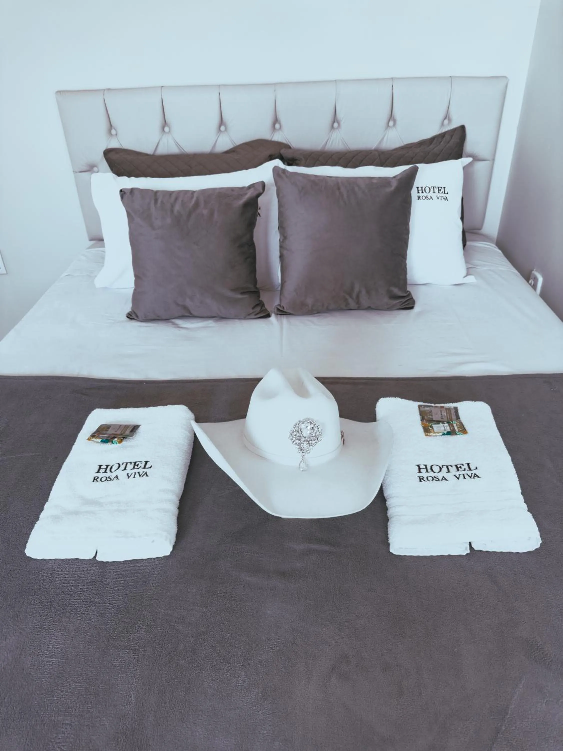 Bed in Hotel Rosa Viva