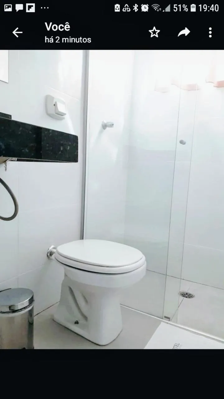 Shower in Hotel Rosa Viva