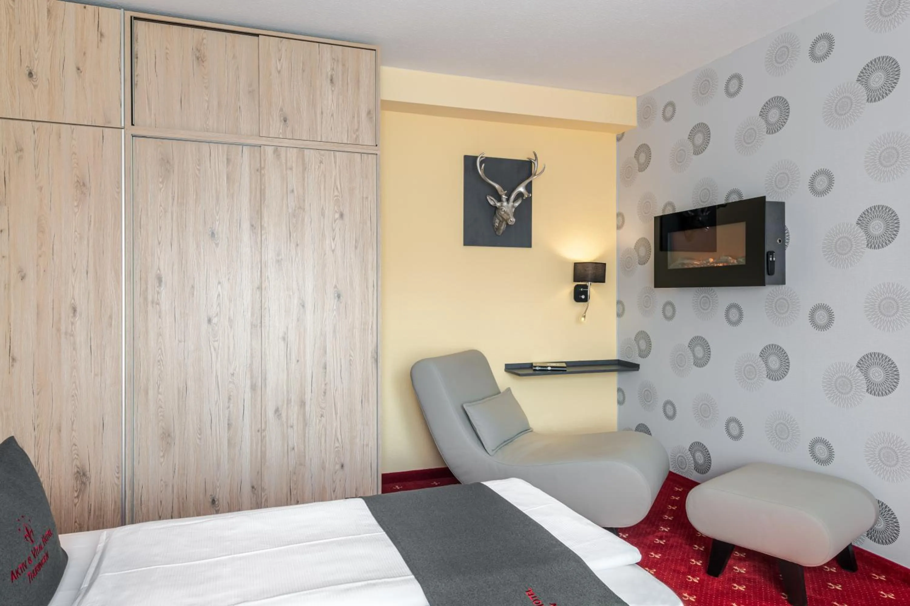 Photo of the whole room, Bed in Akzent Aktiv & Vital Hotel Thüringen