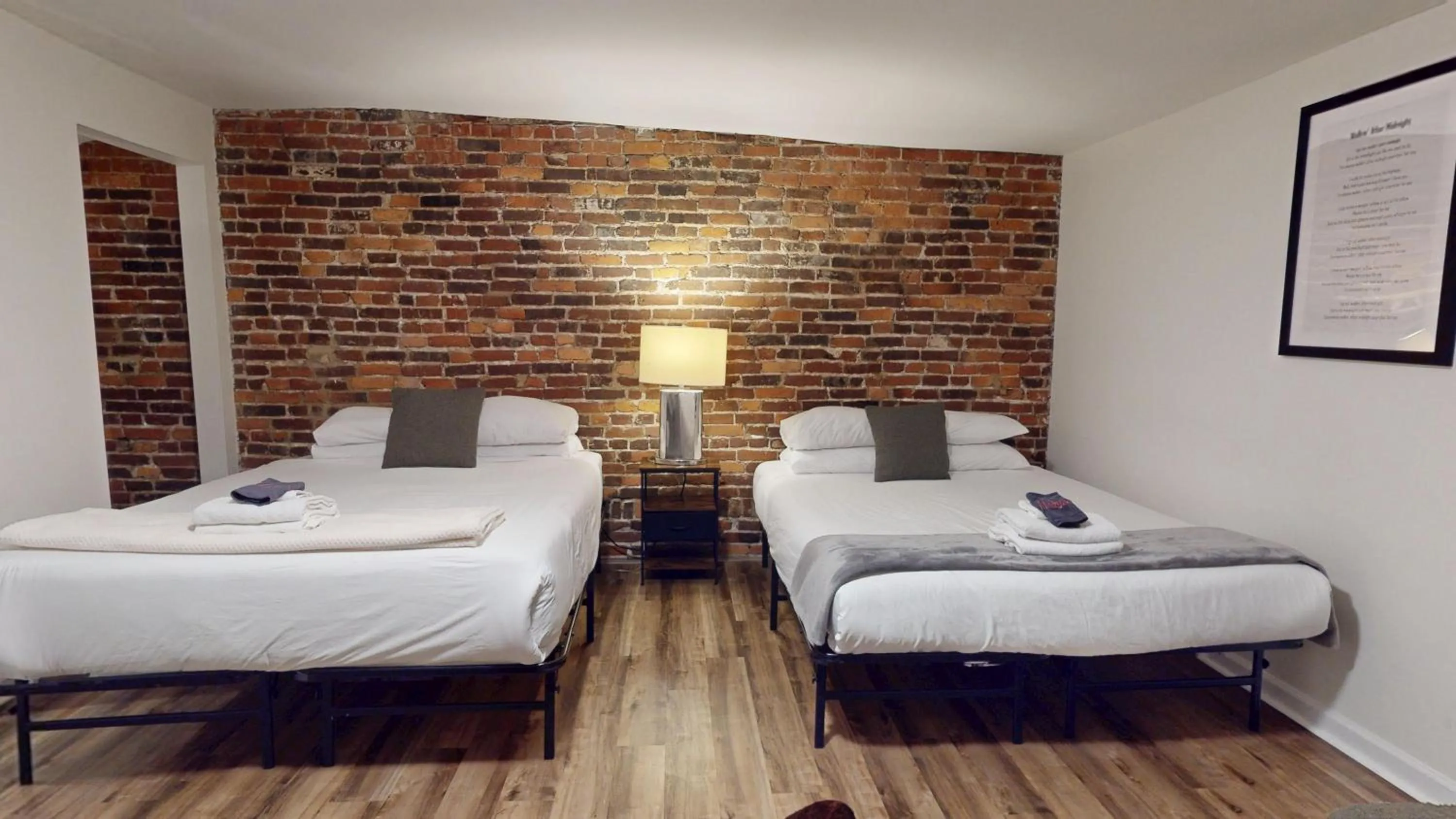 Bed in The Lofts at 107