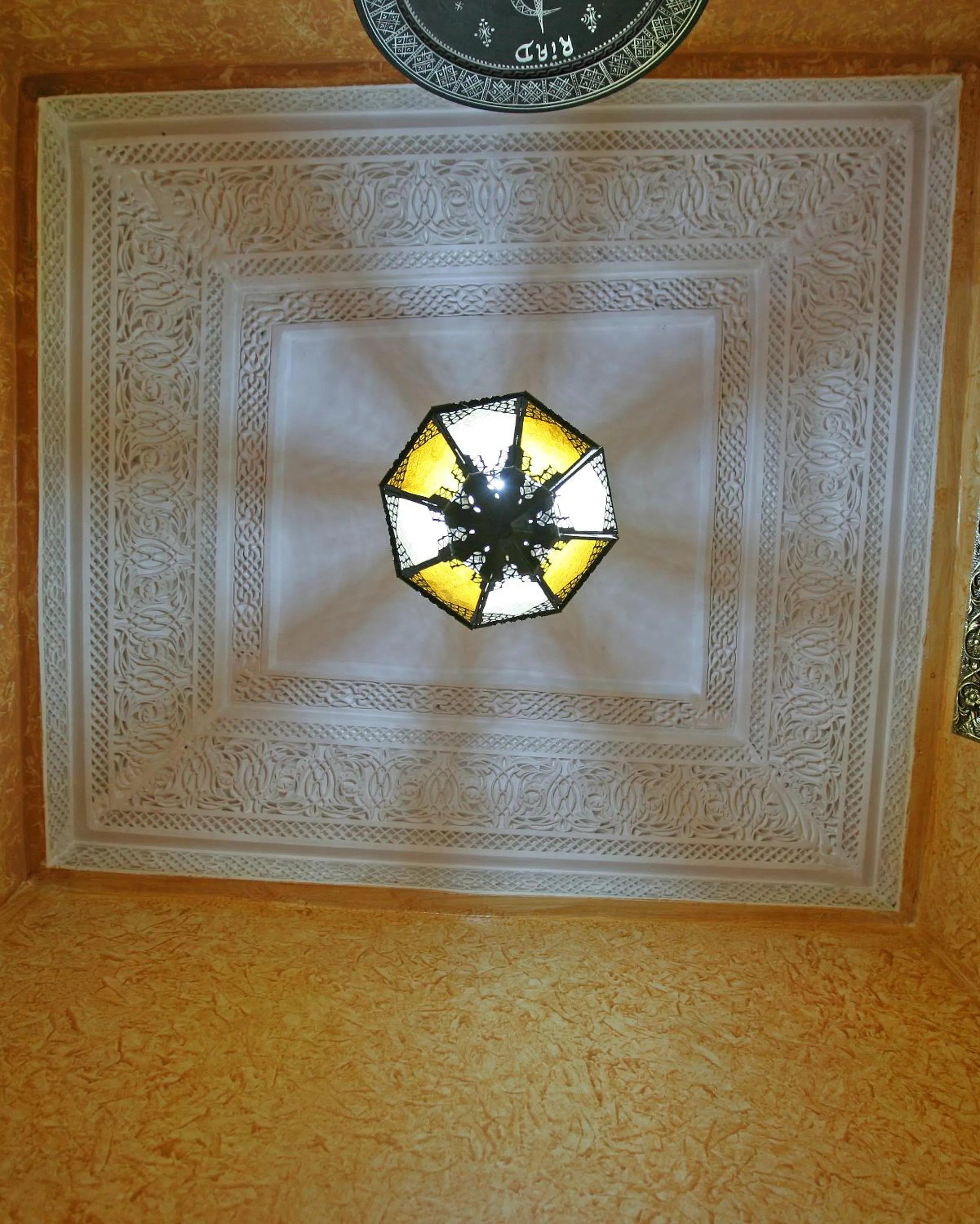 Decorative detail in Riad Taghazoute