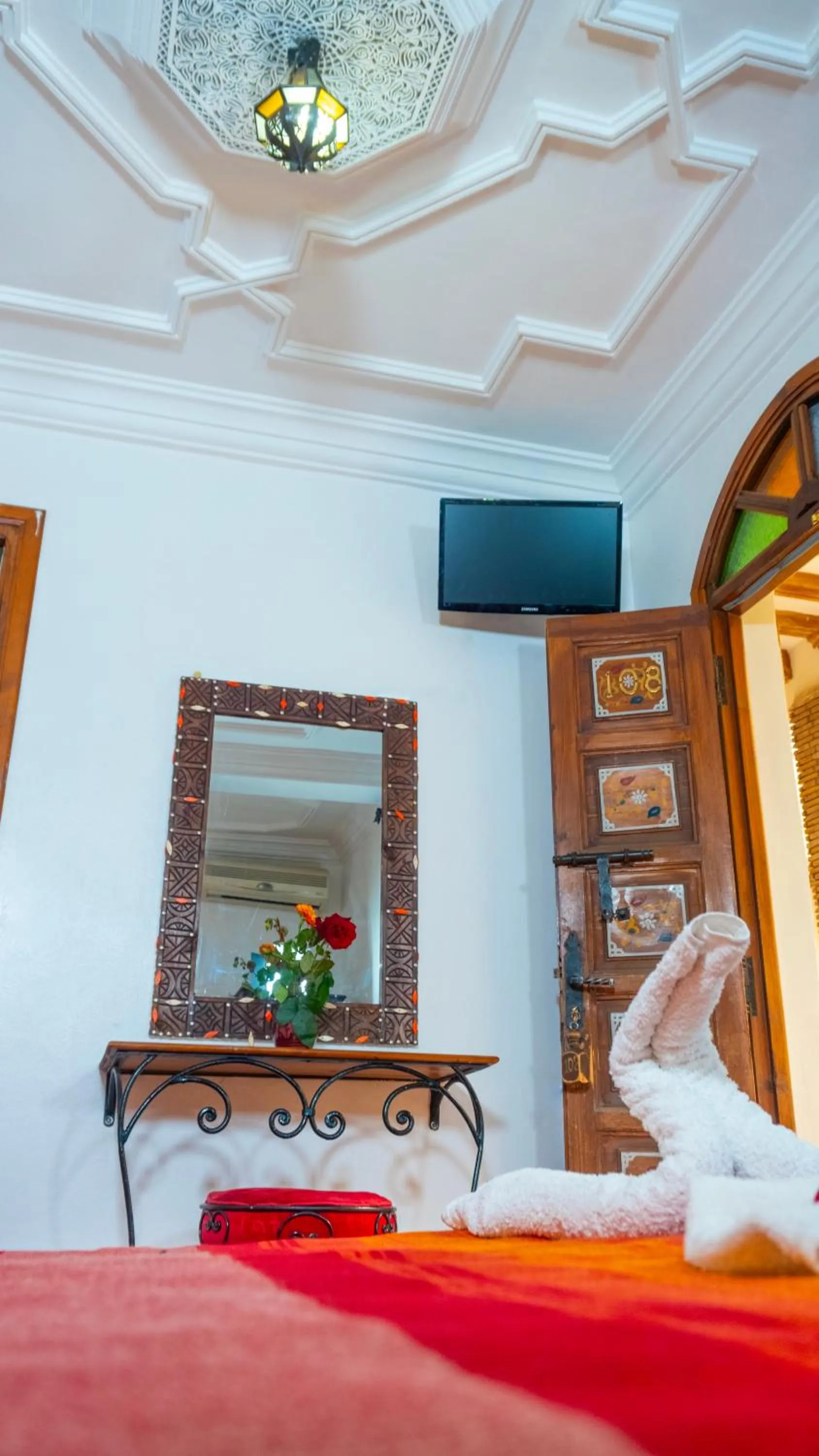 Bed in Riad Taghazoute