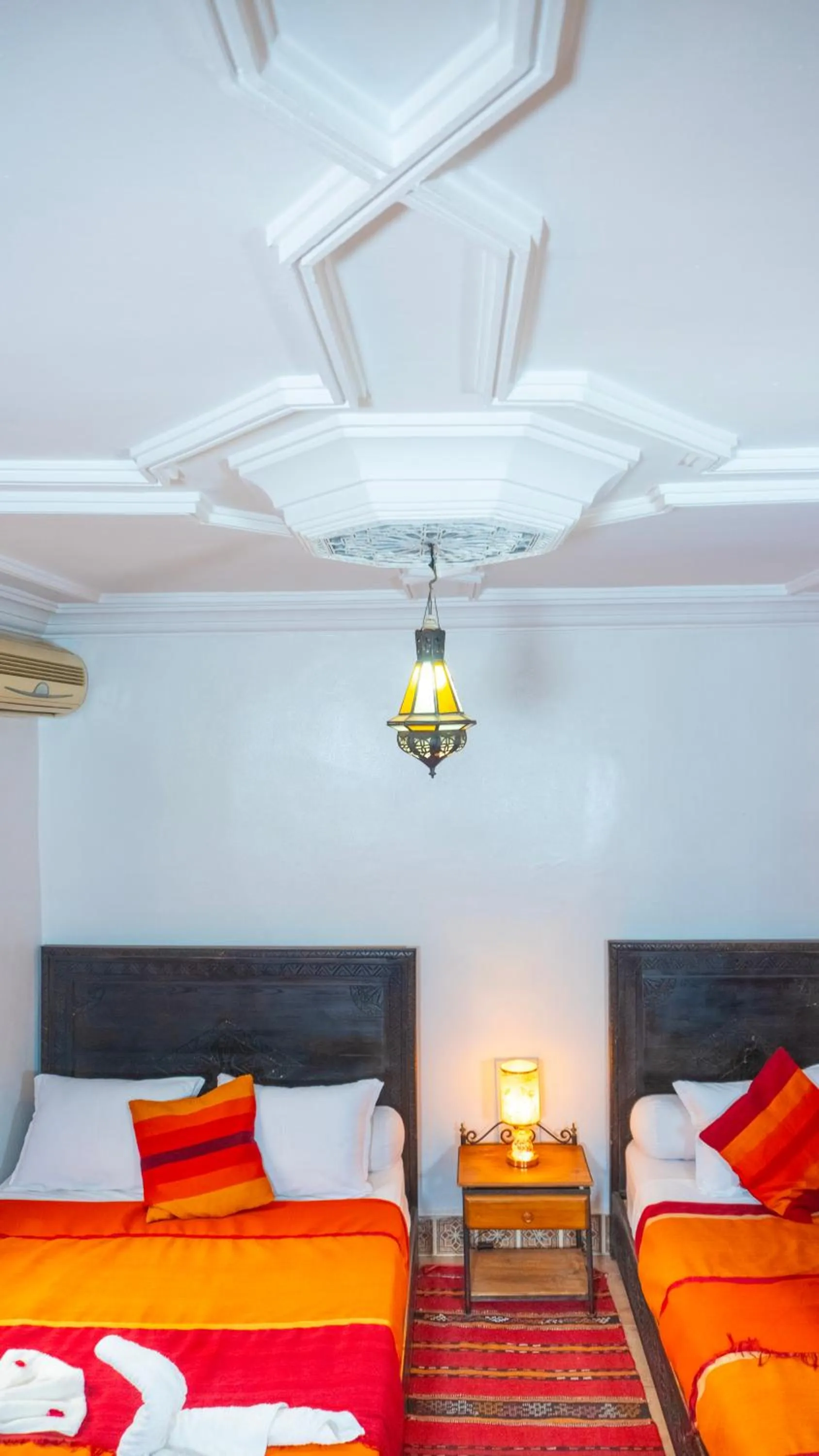 Bed in Riad Taghazoute