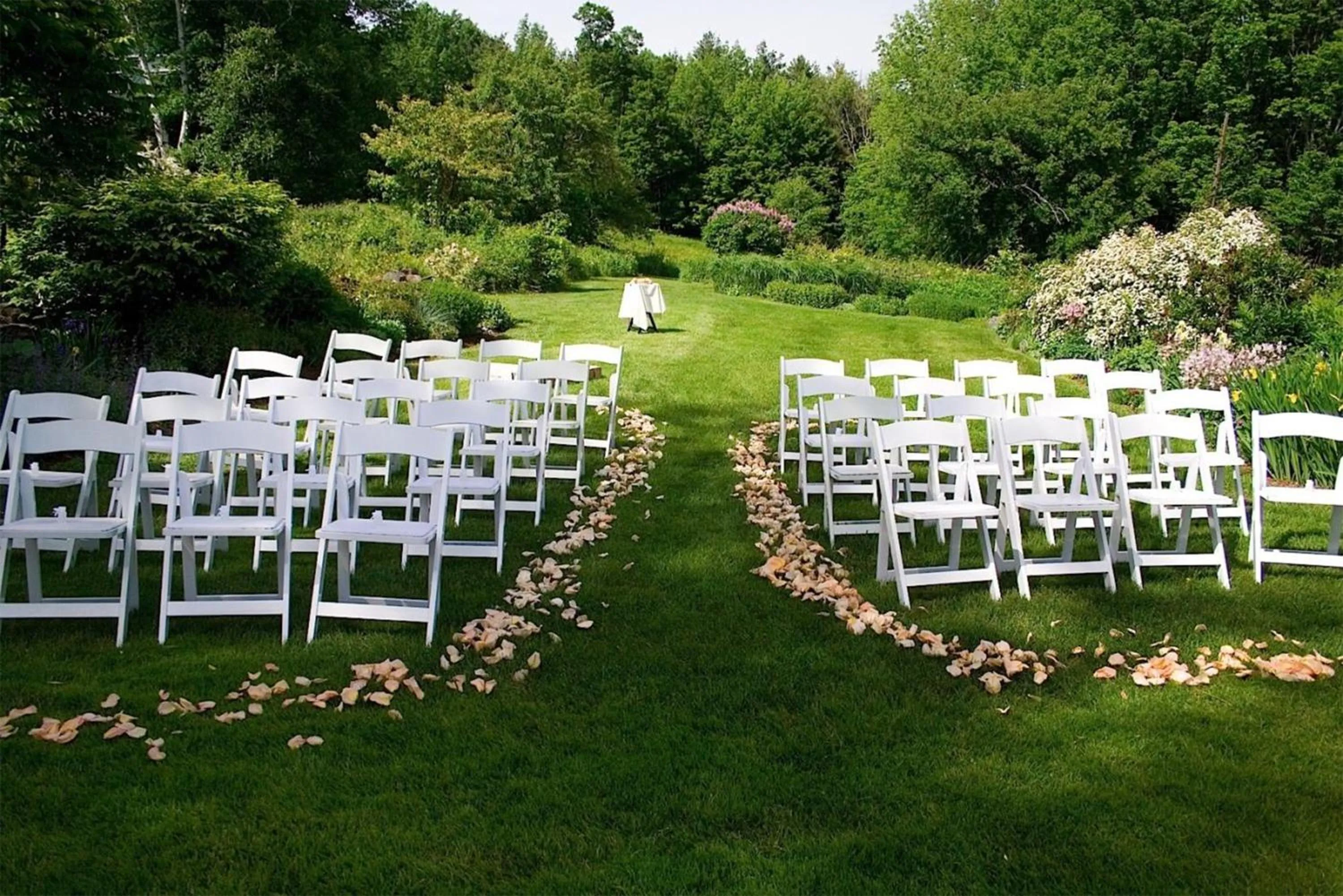 Garden in Windham Hill Inn