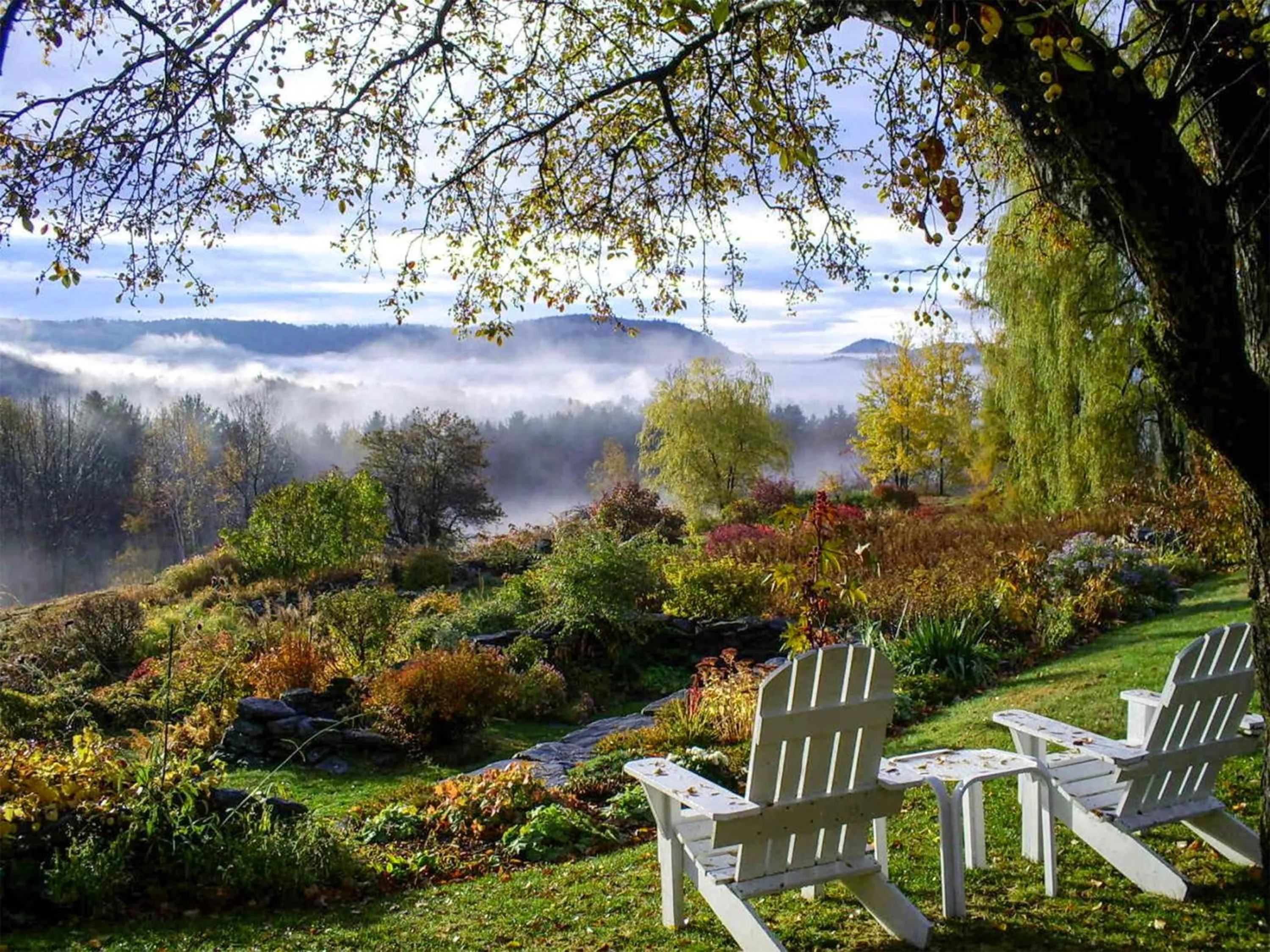 Mountain view in Windham Hill Inn