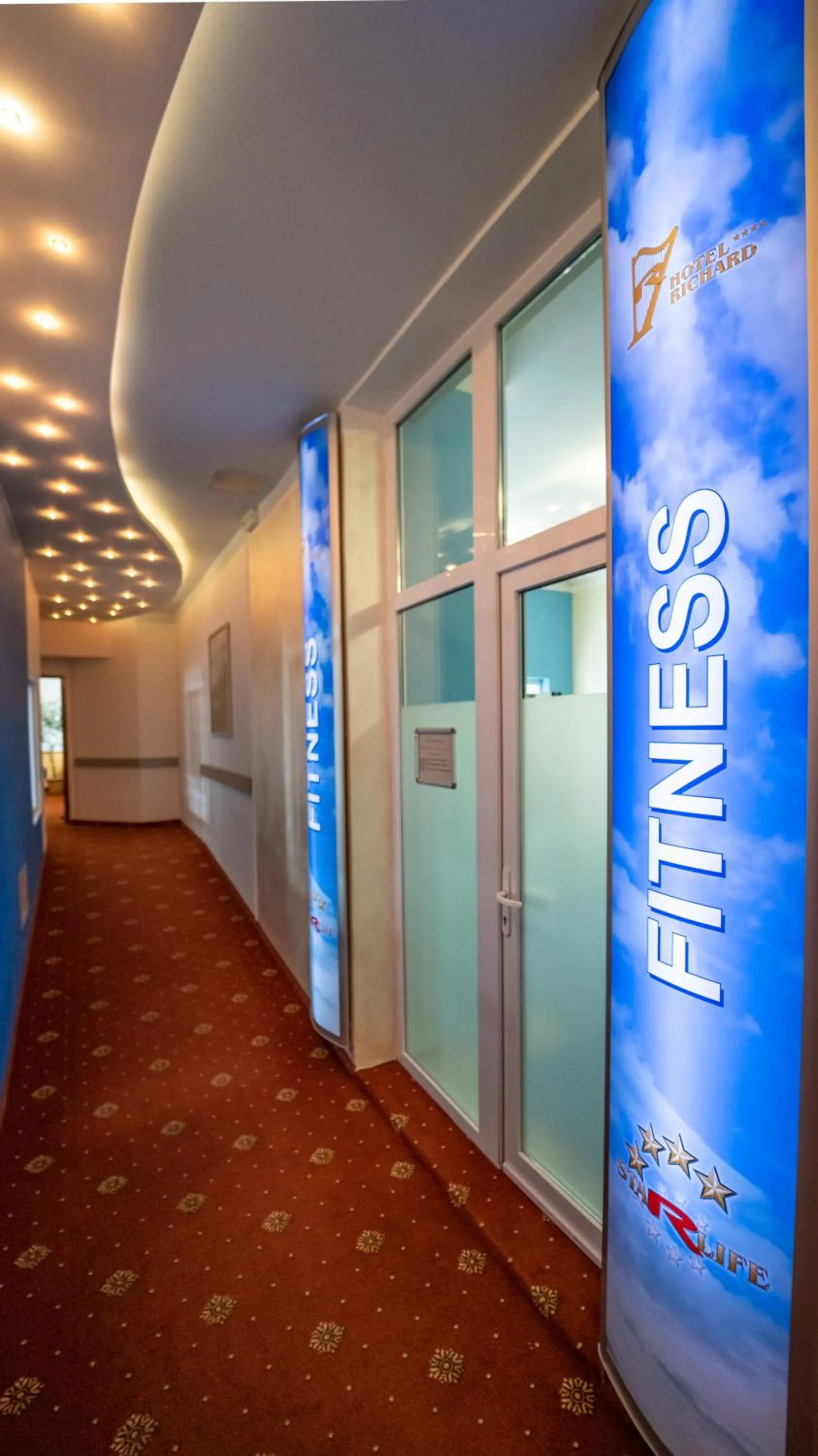 Fitness centre/facilities in Hotel Richard Spa & Wellness