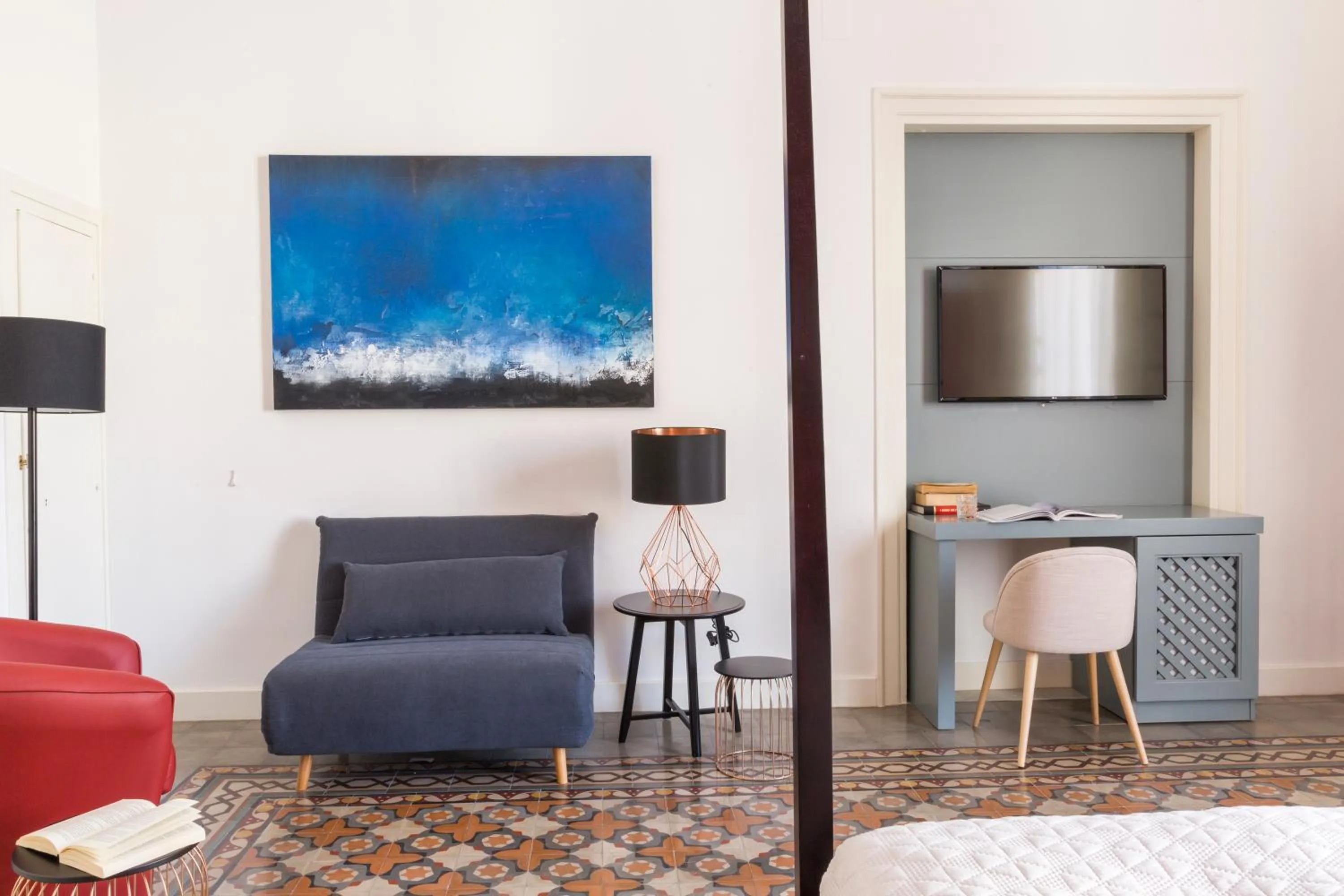 Photo of the whole room in B&B Palazzo Corselli